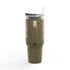 Happy 4th of July Teddy Bear Couple Insulated Travel Mug, 40oz