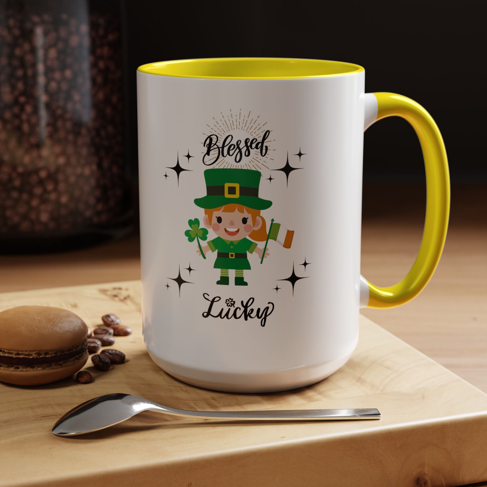 Blessed & Lucky St. Patrick's Day Coffee Mug