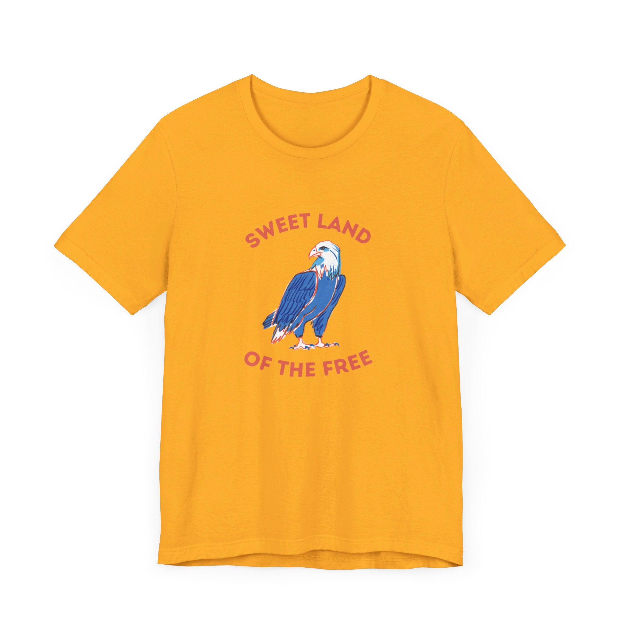 Sweet Land Of The Free Unisex Jersey Short Sleeve Tee