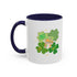Retro St. Paddy's Day Accent Coffee Mug - 11oz & 15oz