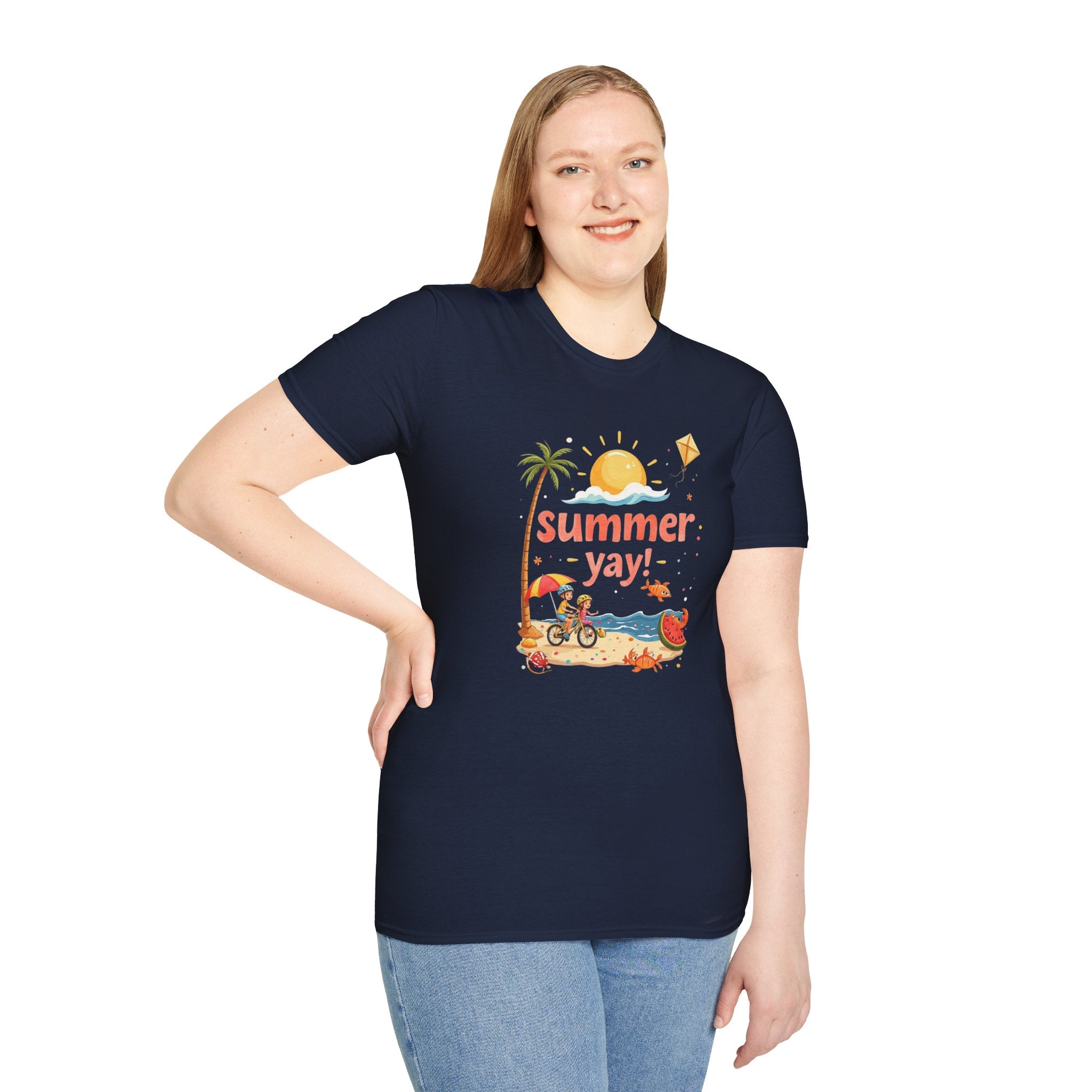 Summer Yay! T-Shirt - Unisex Softstyle Tee