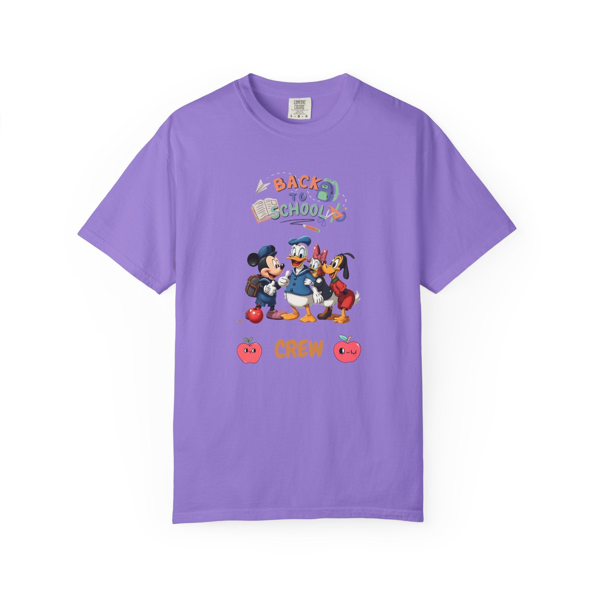 Back to School Crew Unisex Dyed T-Shirt
