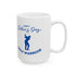 Happy Father's Say Golf Warrior Ceramic Mug, (11oz, 15oz)