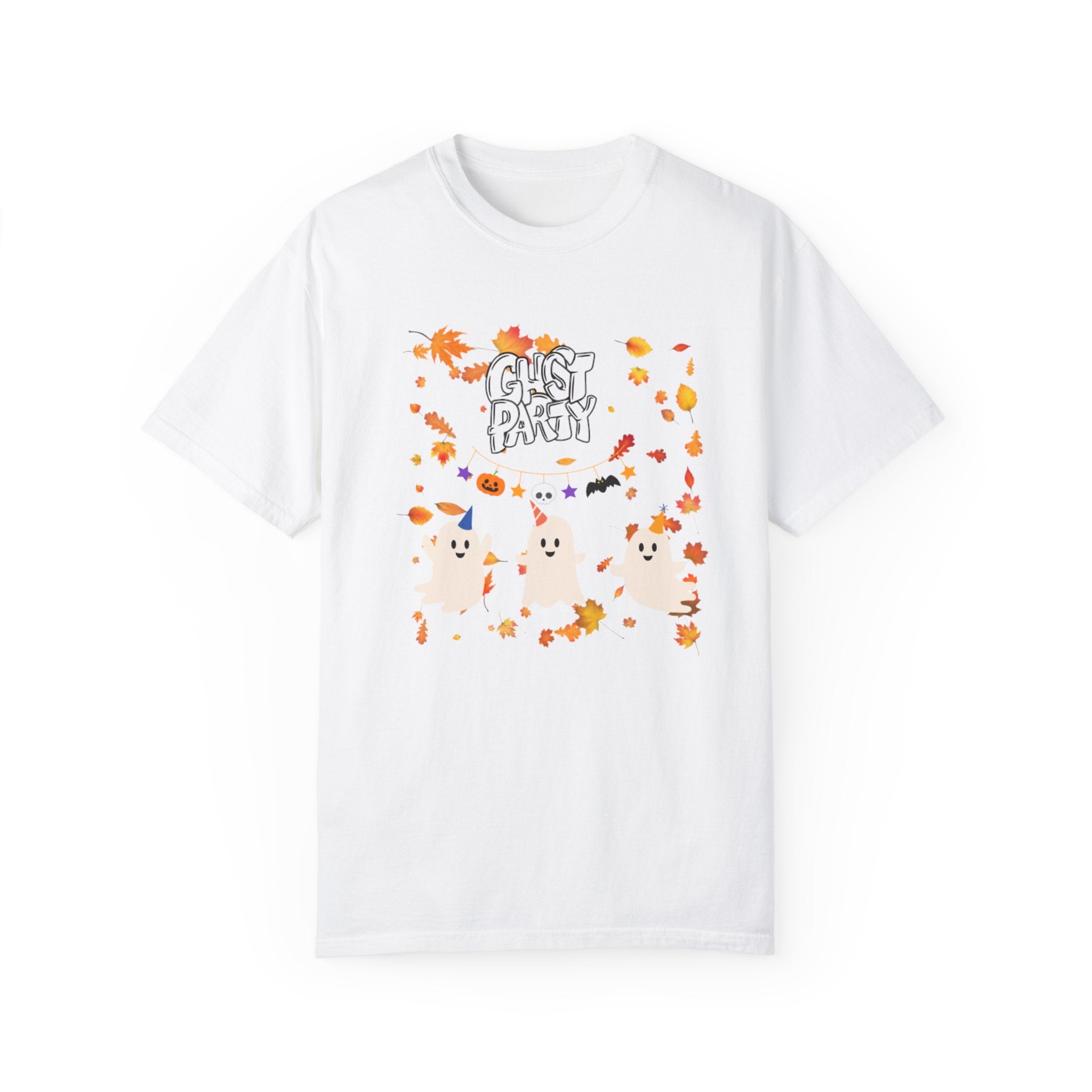 Ghost Party Unisex Garment-Dyed T-shirt