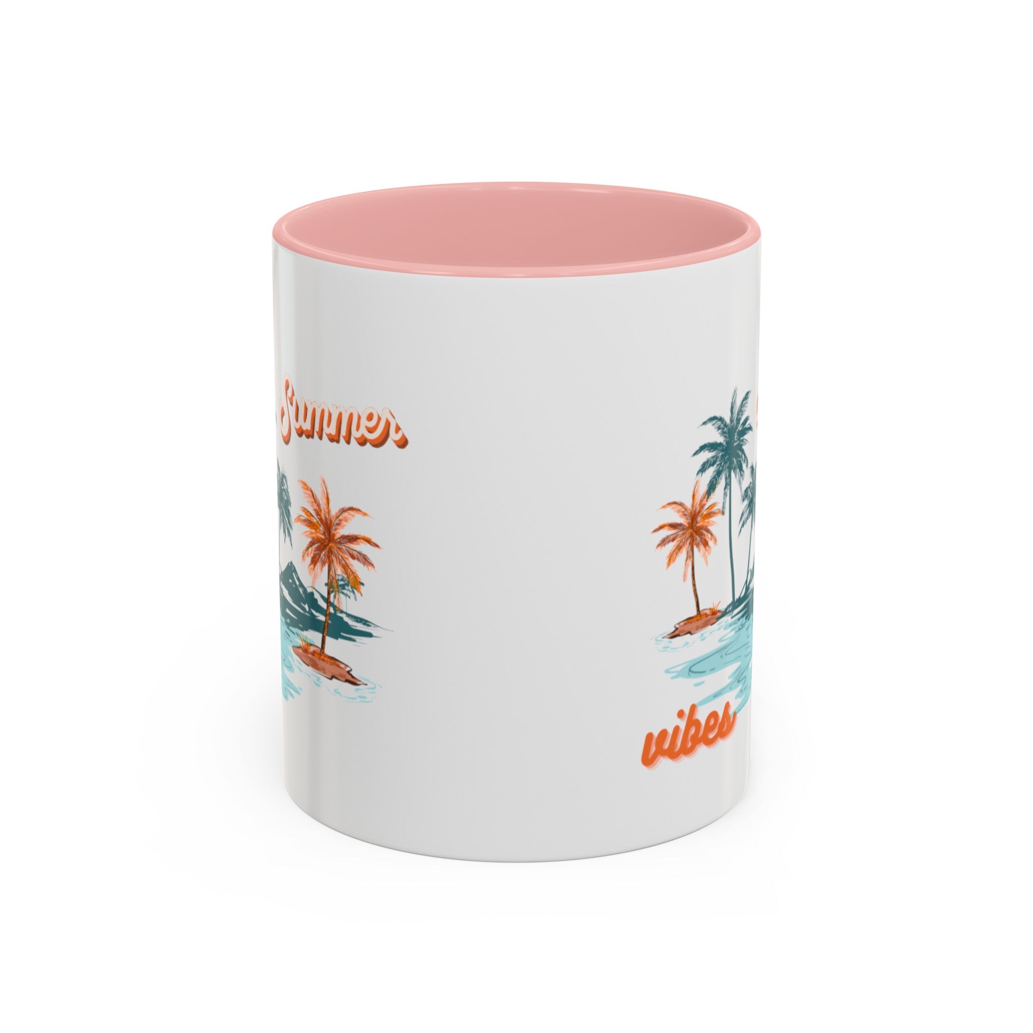 Summer Season Vibes Accent Coffee Mug (11, 15oz)