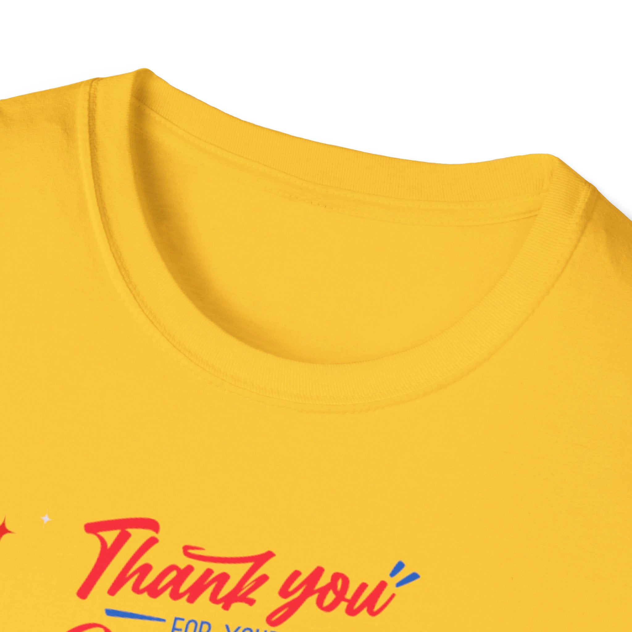 Thank You For Your Hard Work Unisex Softstyle T-Shirt