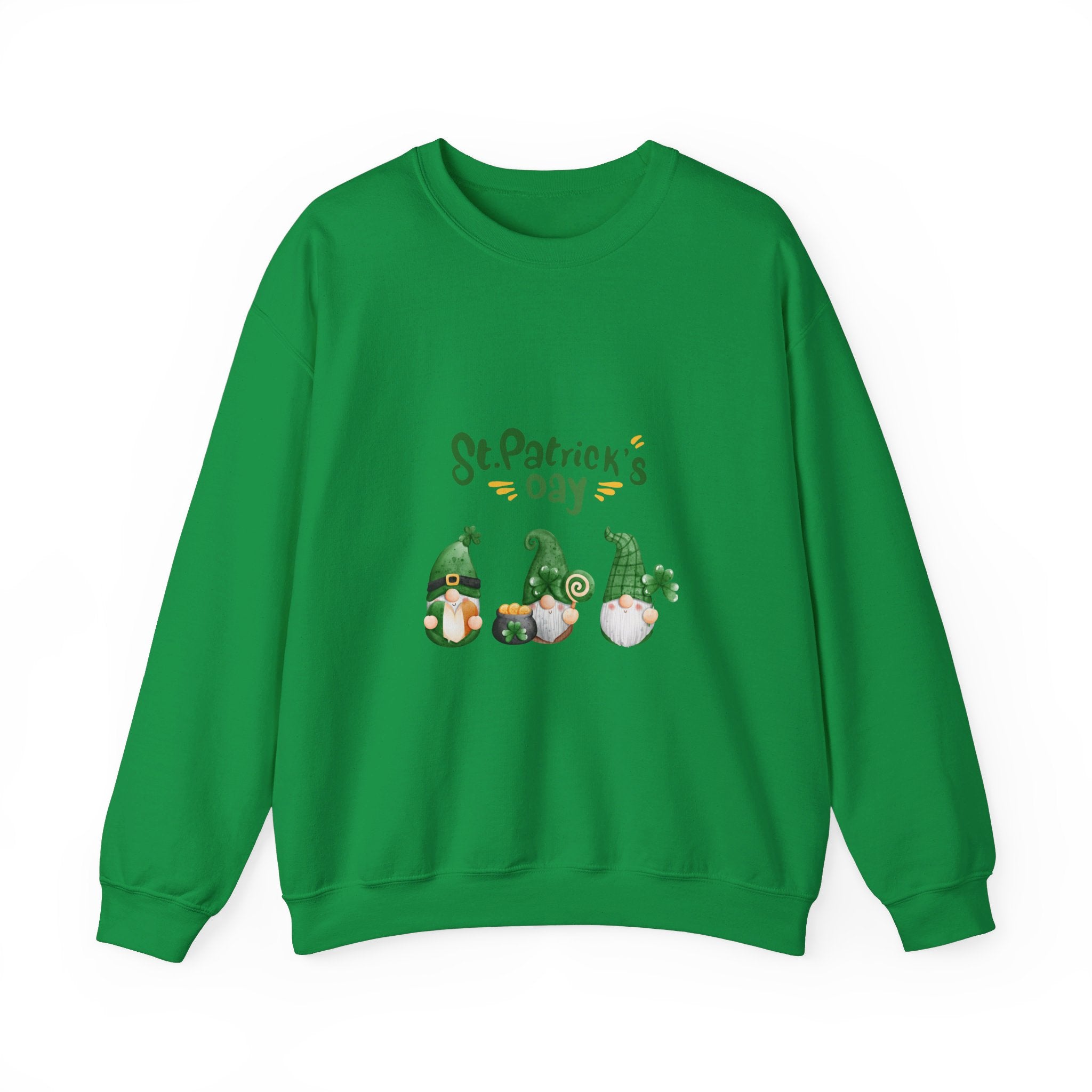 St Patty's Day Gnome Unisex Heavy Blend™ Crewneck Sweatshirt