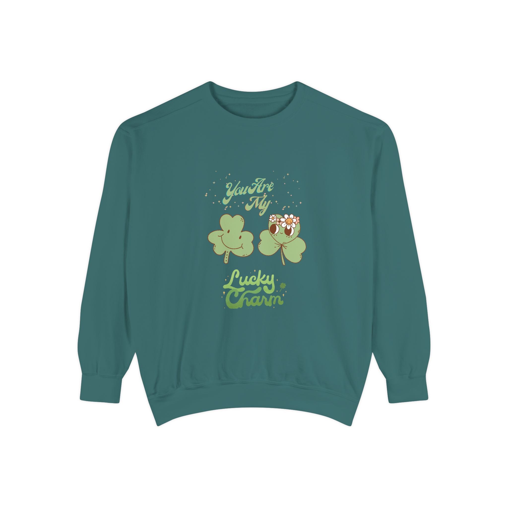 You're My Lucky Charm Sweatshirt - Unisex Garment-Dyed for St. Patrick's Day