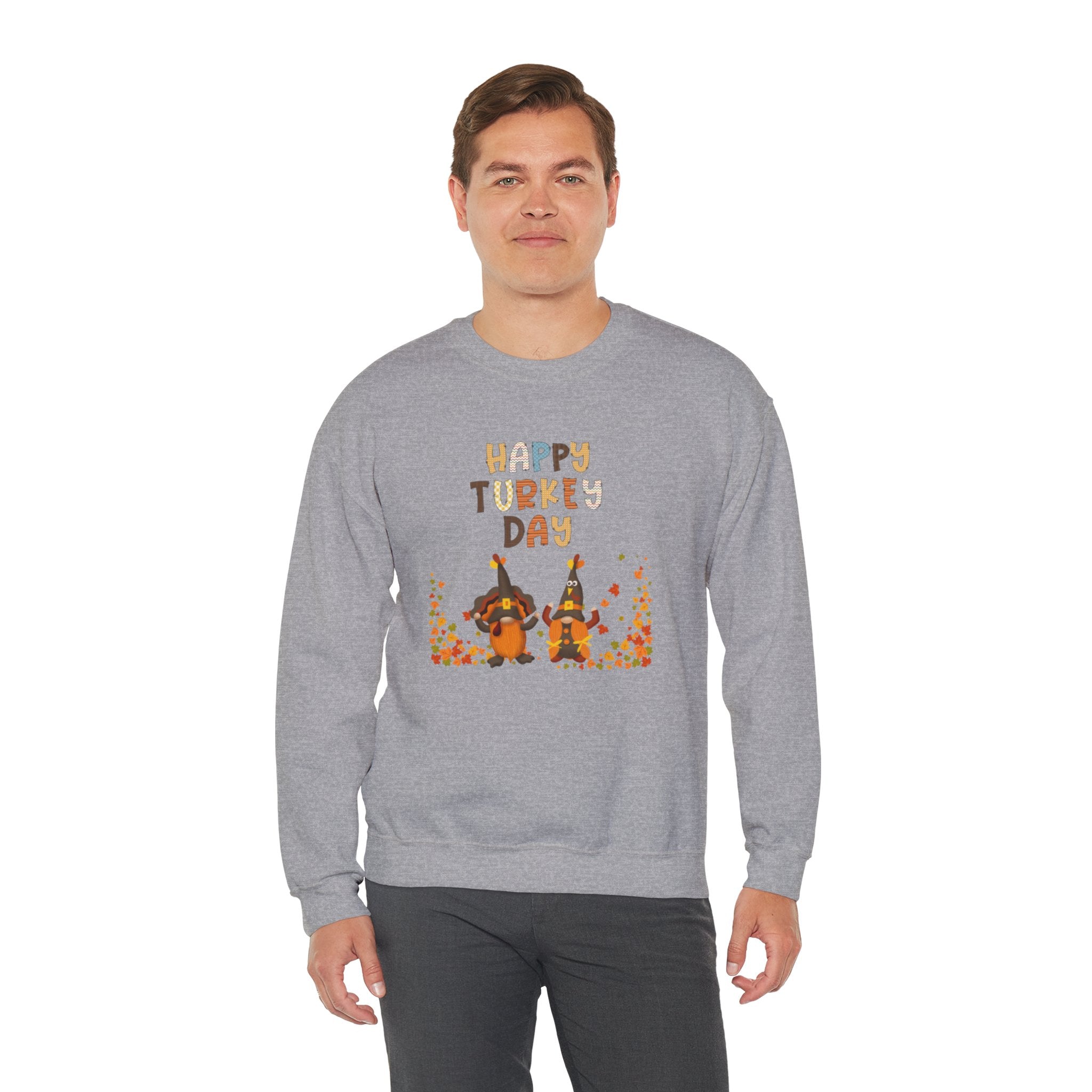 Thankful Day Unisex Heavy Blend™ Crewneck Sweatshirt