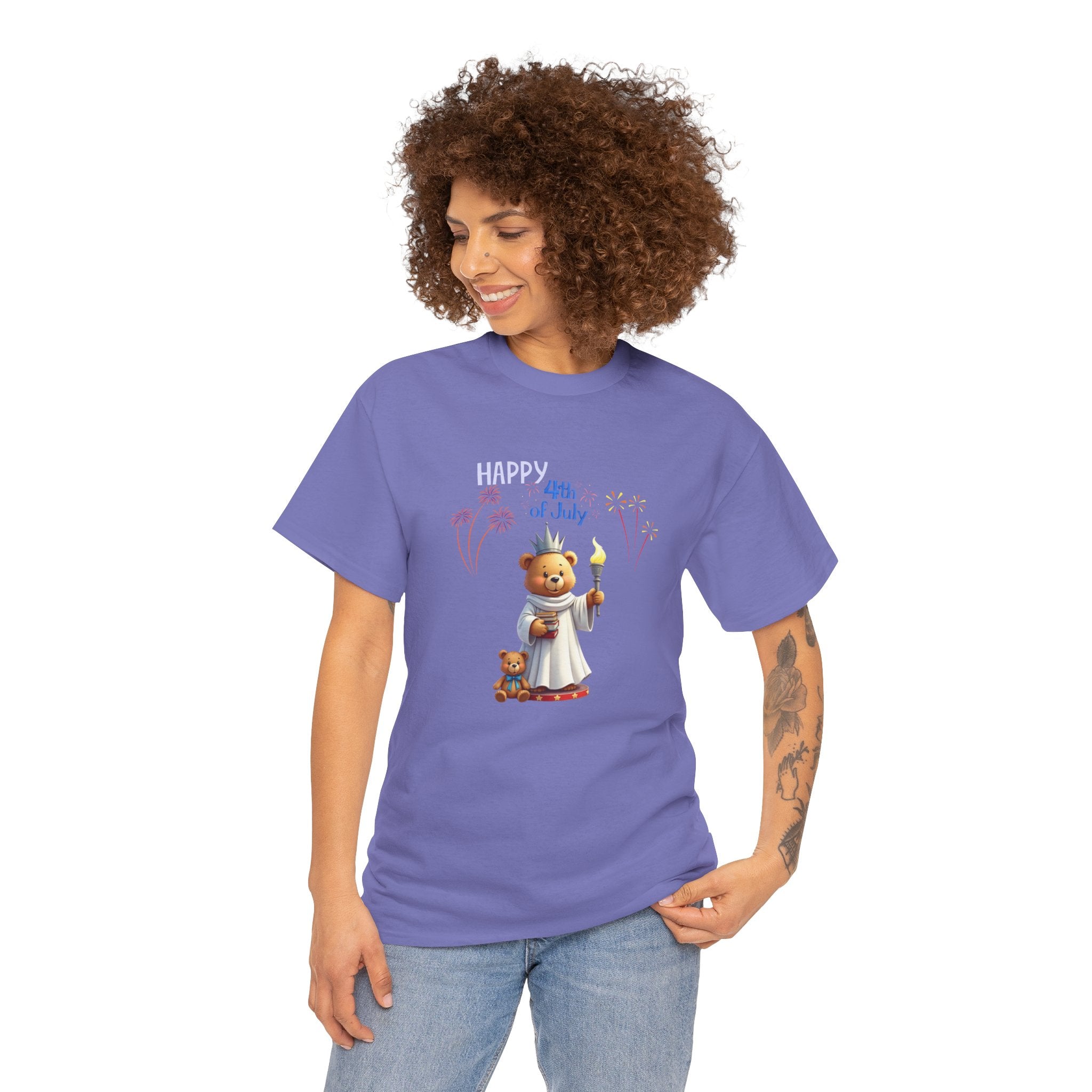 Lady Liberty Unisex Heavy Cotton Tee