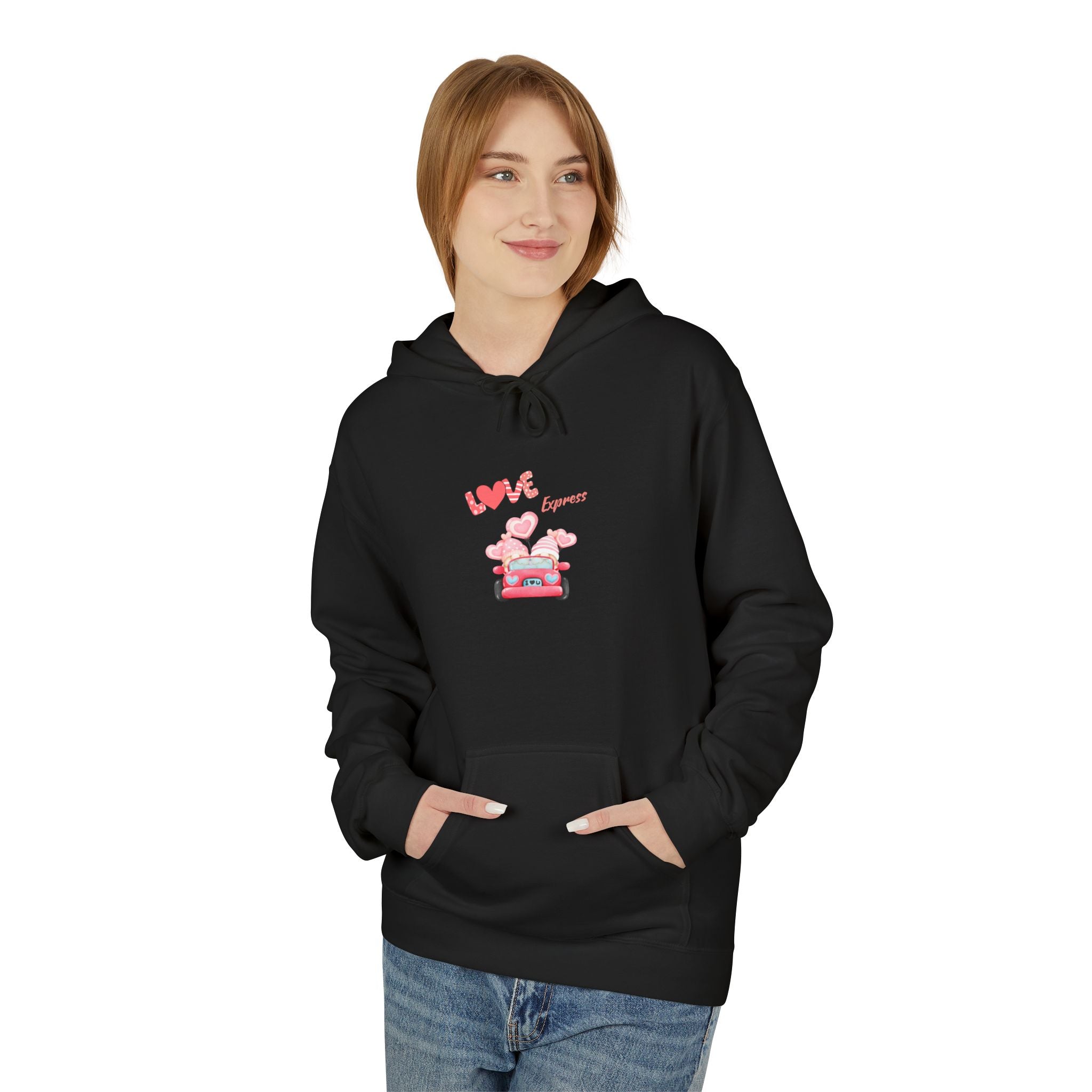 Love Express Unisex Midweight Softstyle Fleece Hoodie