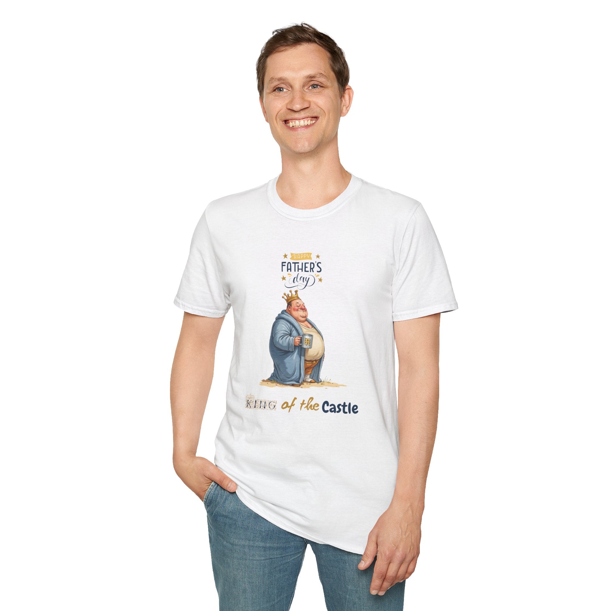 Father's Day King of the Castle T-Shirt, Unisex Tee