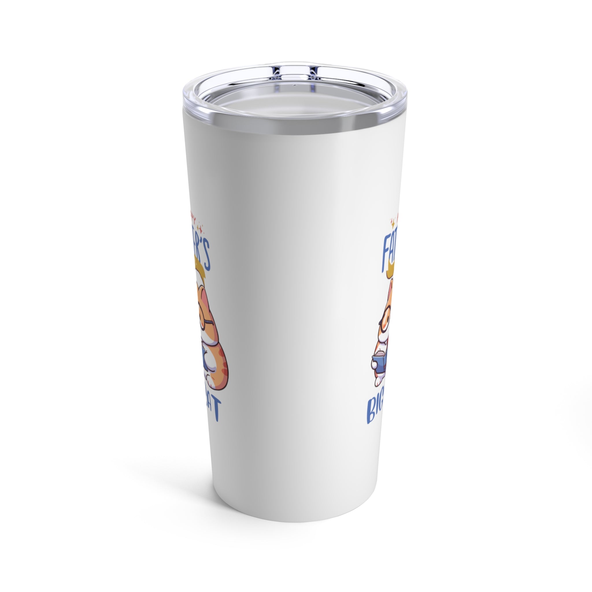 Happy Father's Day Big Cat Tumbler 20oz