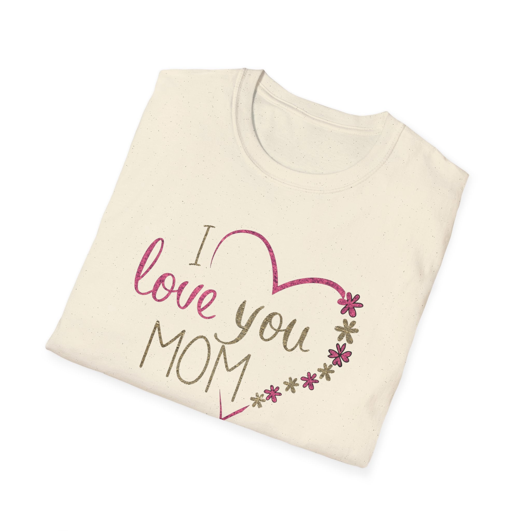 Mom, Happy Mother's Day Unisex Softstyle T-Shirt