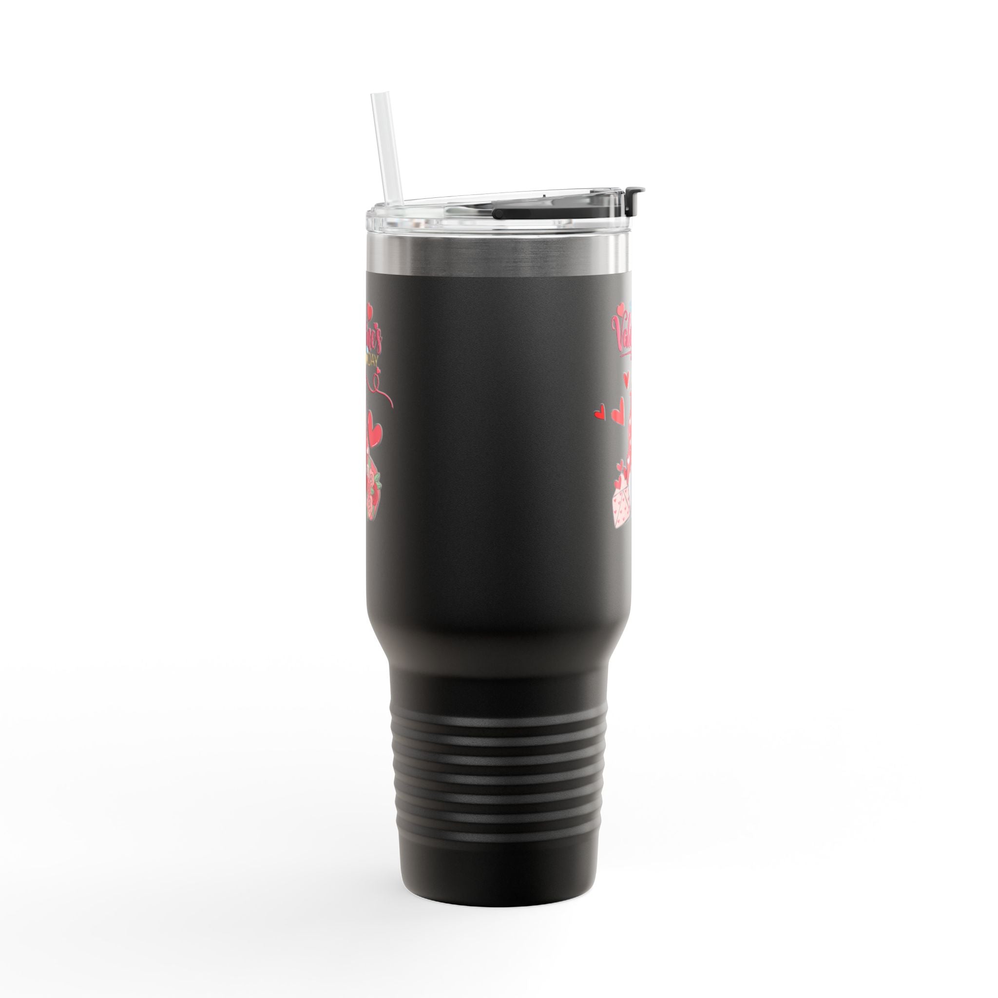 Gnome Valentine's Day Insulated Travel Mug, 40oz