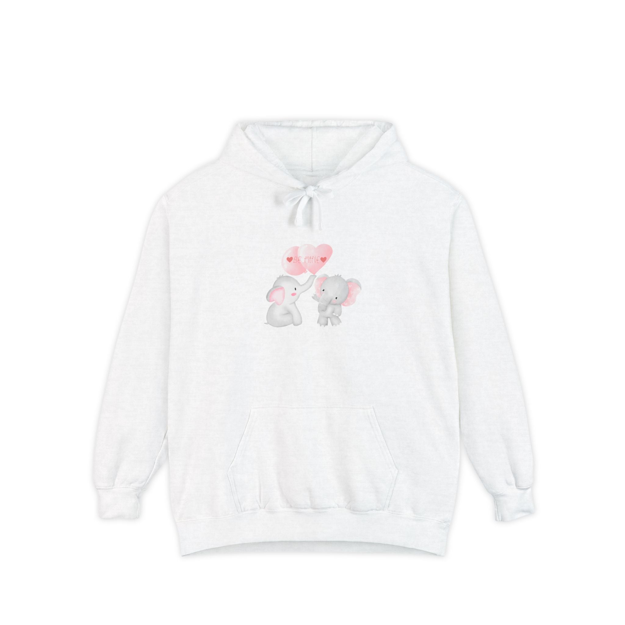 Be Mine Love Unisex Garment-Dyed Hoodie