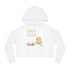 Wishing You A Happy Easter Women’s Cropped Hooded Sweatshirt