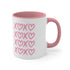 XOXO Accent Coffee Mug, 11oz