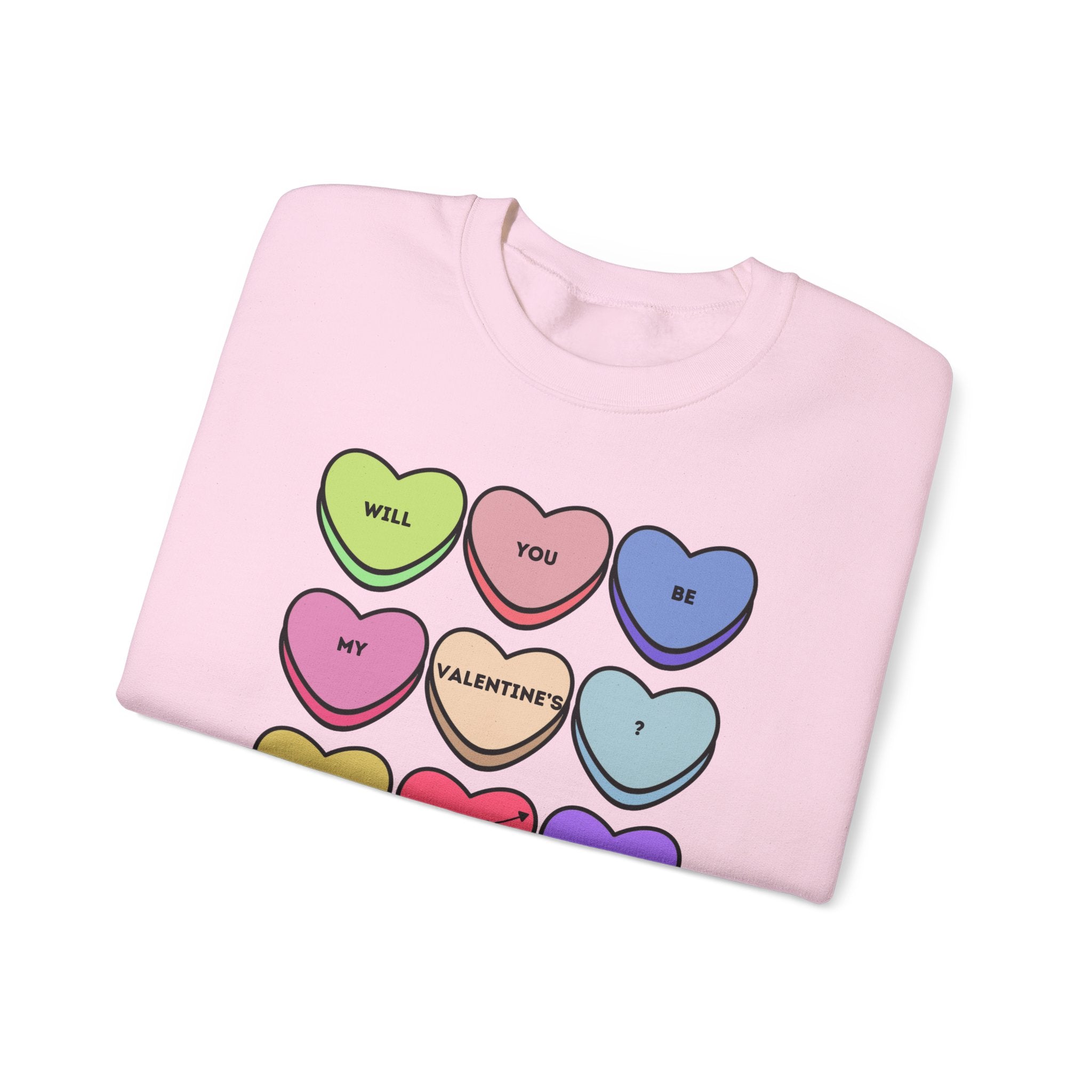Will You Be My Valentine? Unisex Heavy Blend™ Crewneck Sweatshirt
