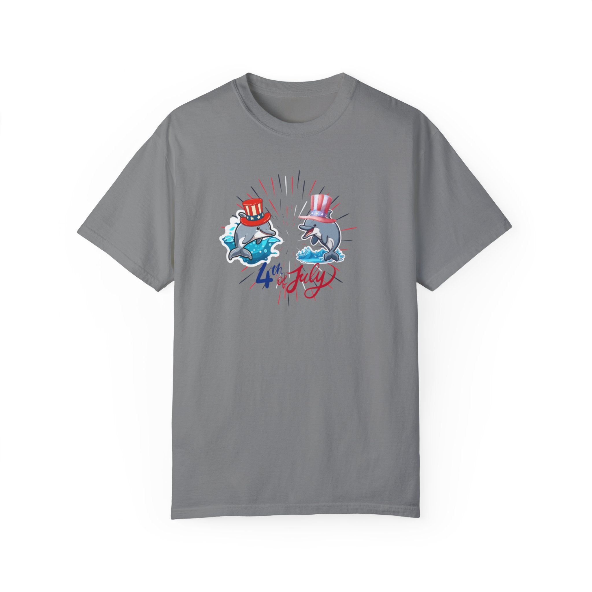 Splash 4th Of July Unisex Garment-Dyed T-shirt