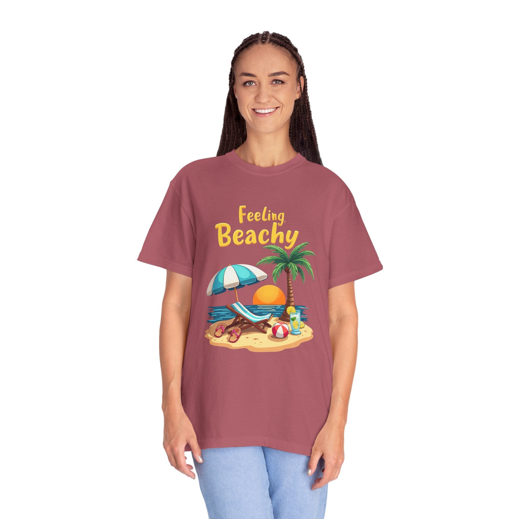 Feeling Beachy Tee, Unisex Casual Wear