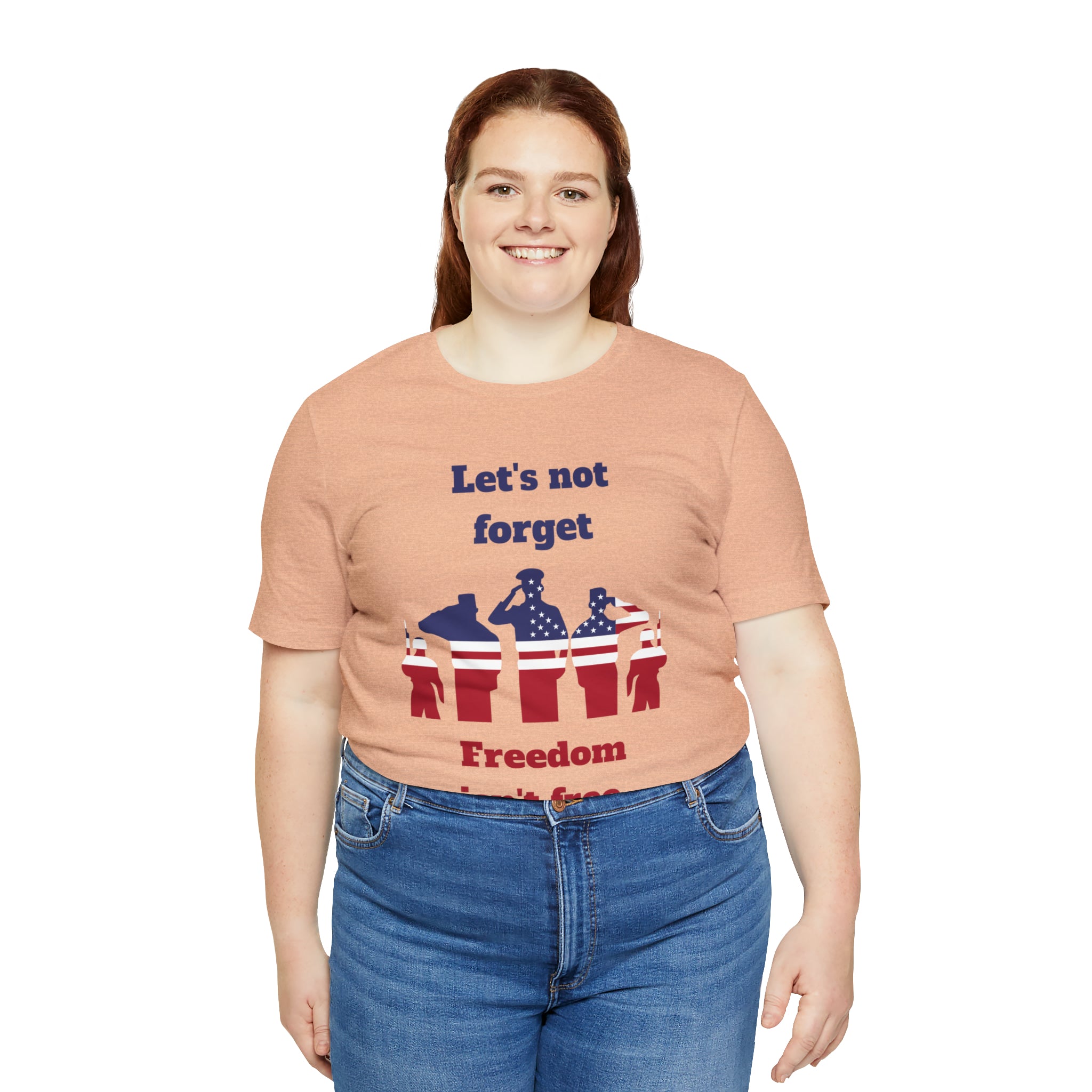 Memorial Day Freedom Is Not Free Unisex Jersey Short Sleeve Tee