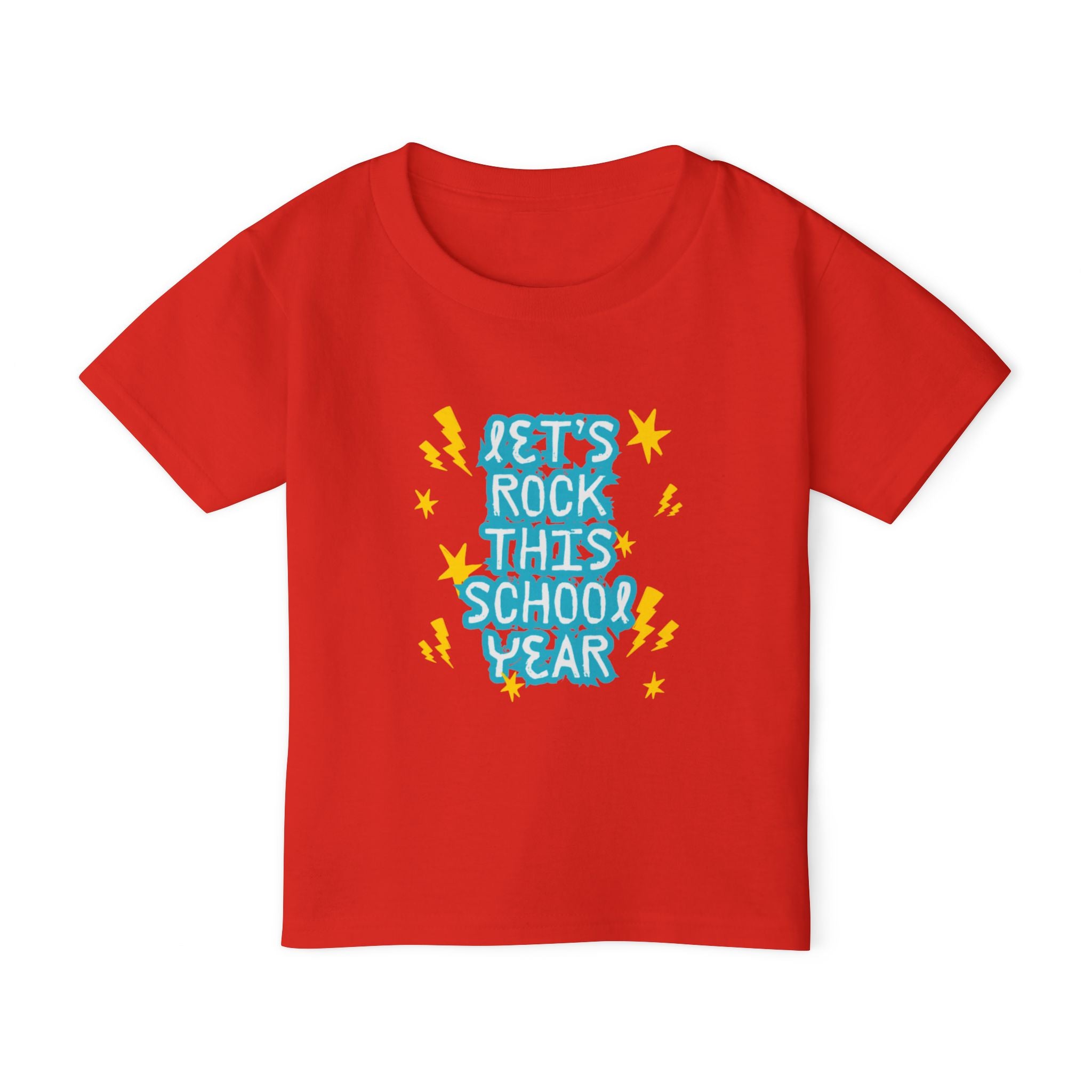 Let's Rock This School Year Heavy Cotton™ Toddler T-shirt