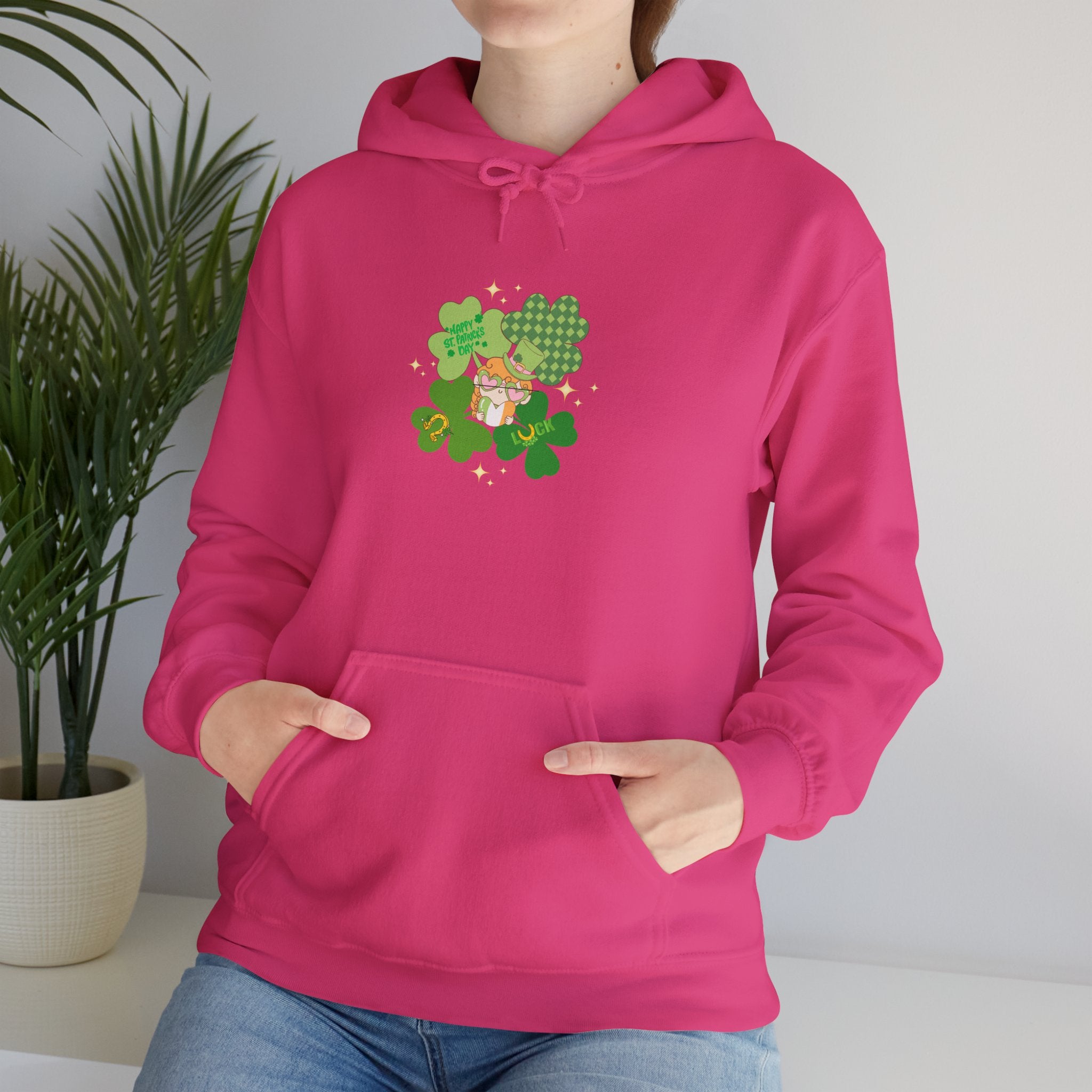 Retro St. Patty's Day Unisex Hooded Sweatshirt