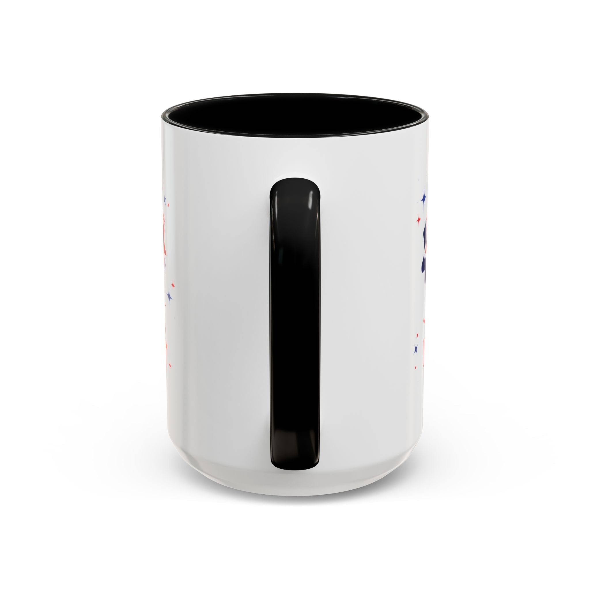 Wish U A Happy Labor Day Accent Coffee Mug (11, 15oz)