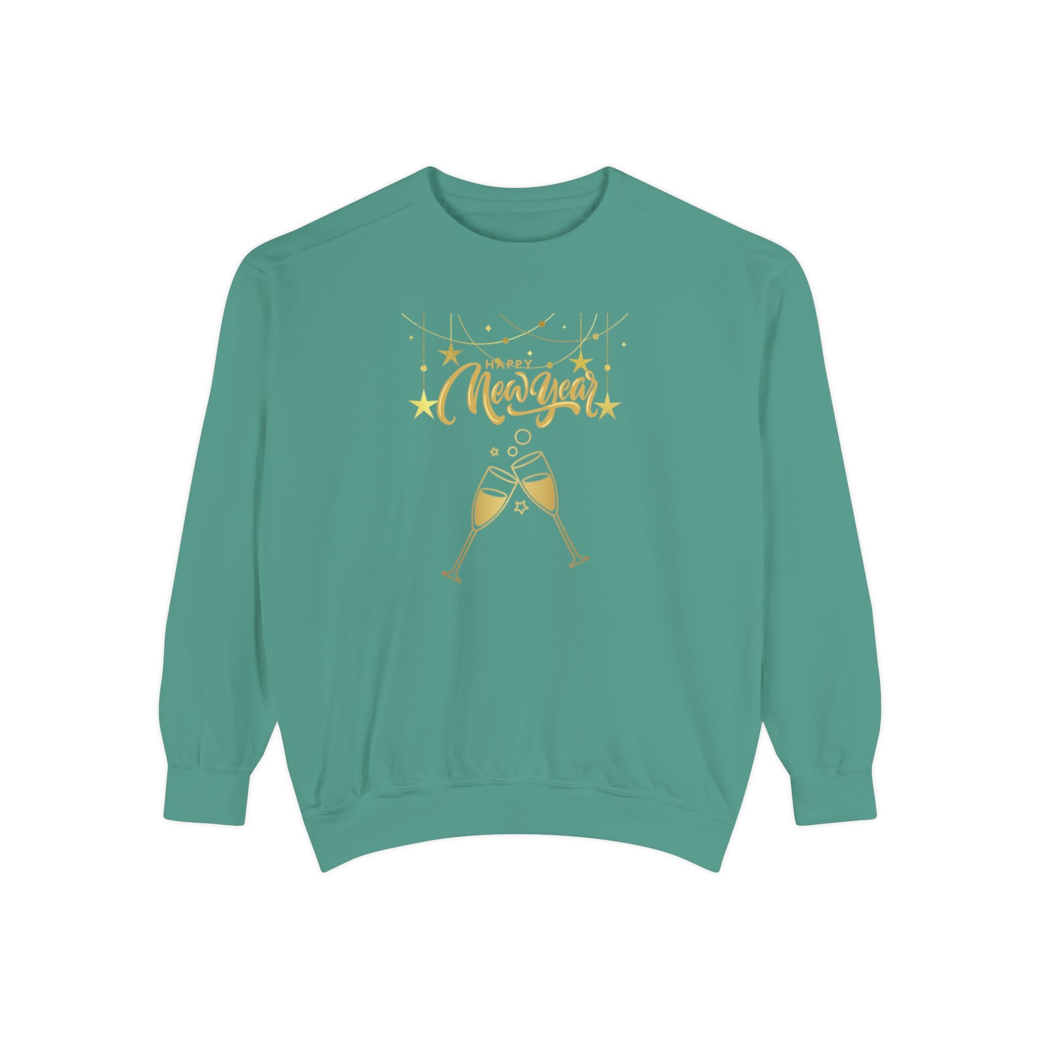 Happy New Year Unisex Garment-Dyed Sweatshirt