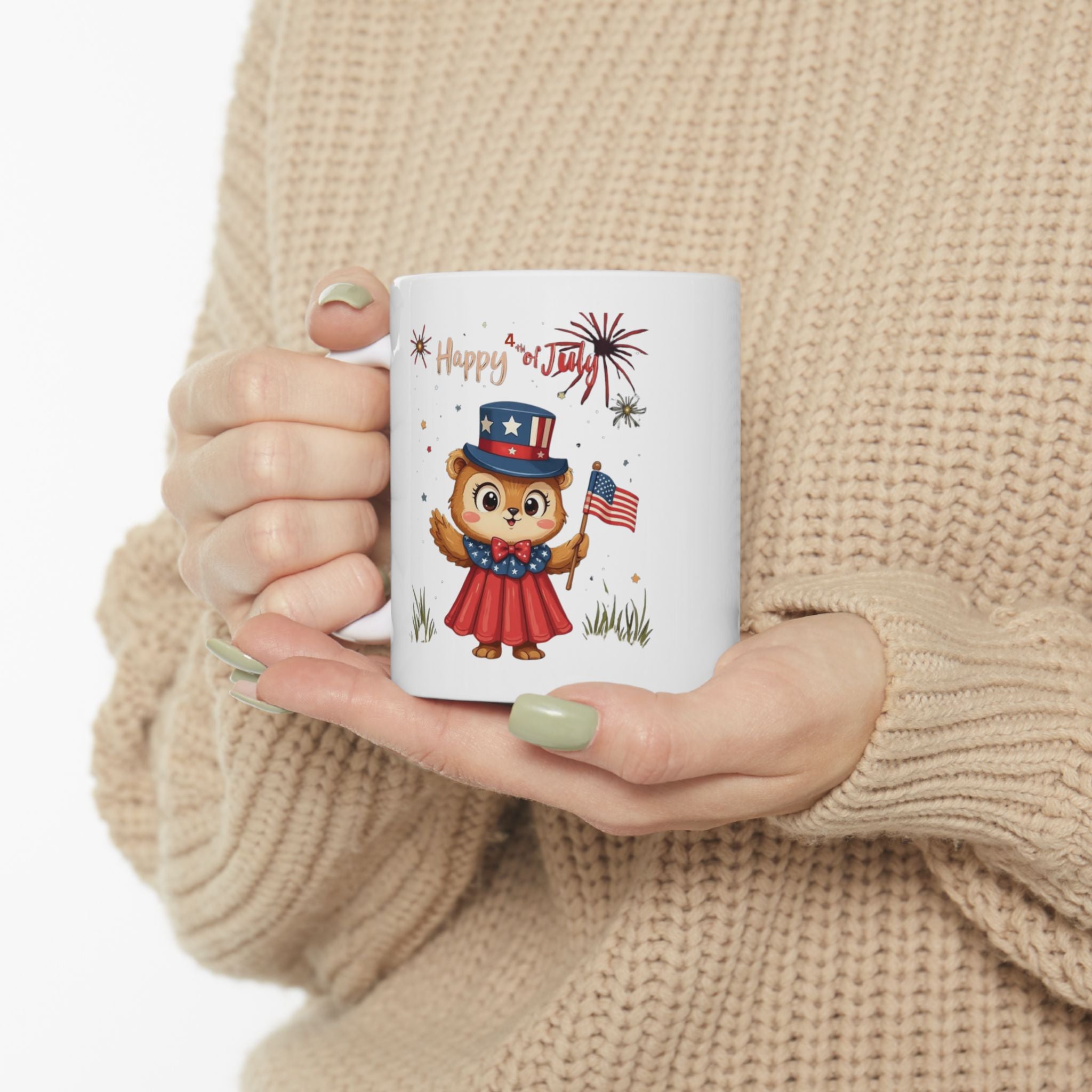 Happy Independence Day Ceramic Mug