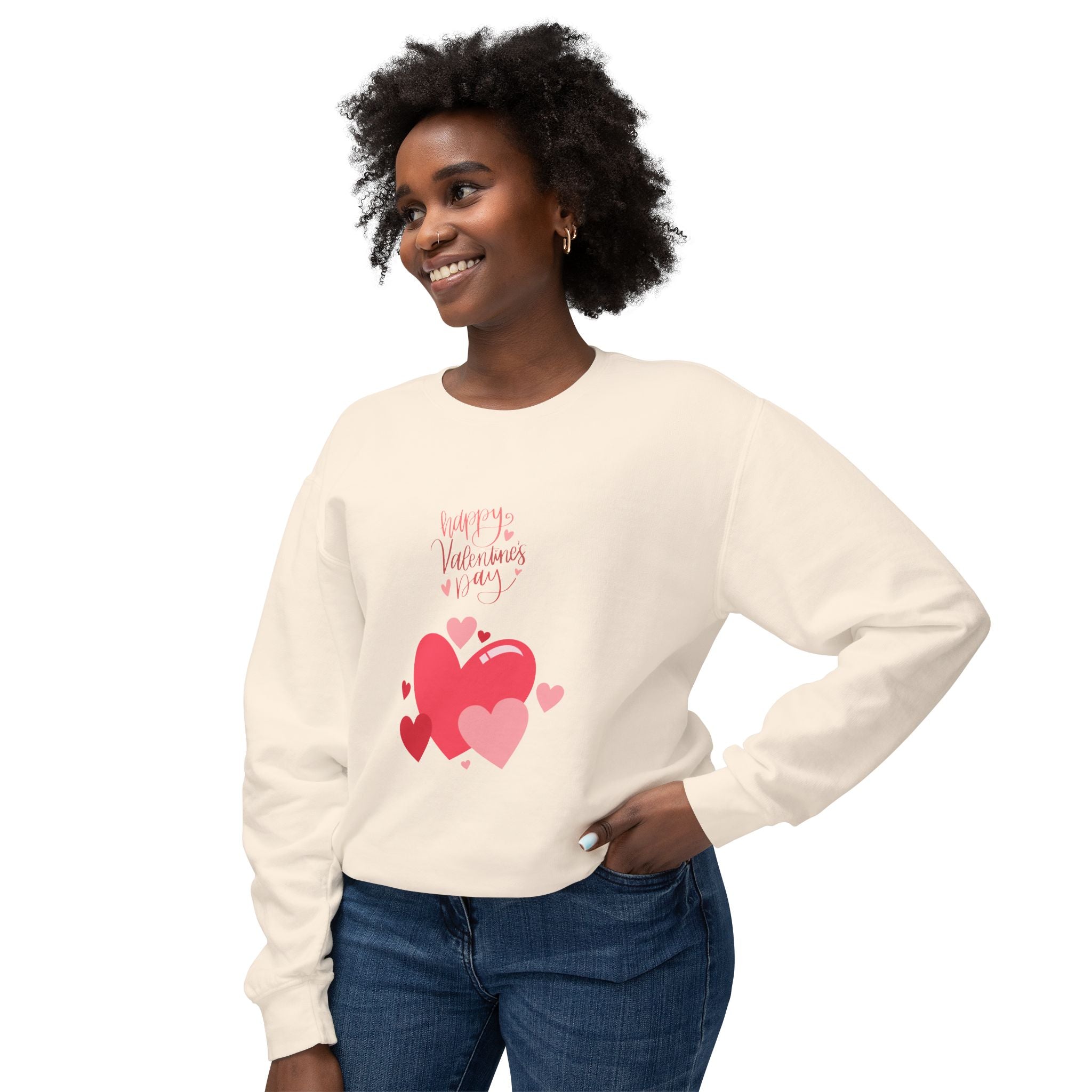 Be My Sweetheart Unisex Lightweight Crewneck Sweatshirt