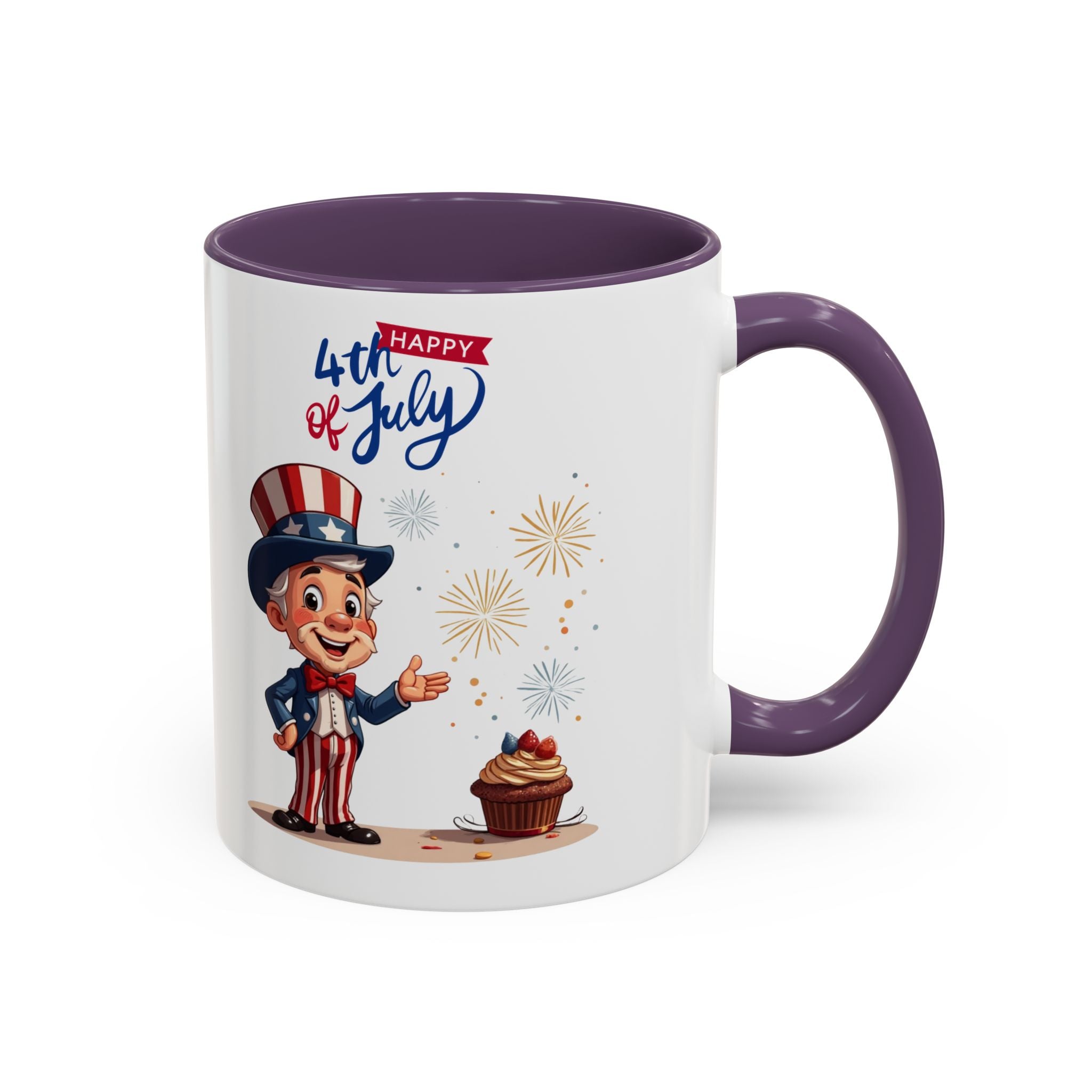 Uncle Sam Happy 4th of July Coffee Mug
