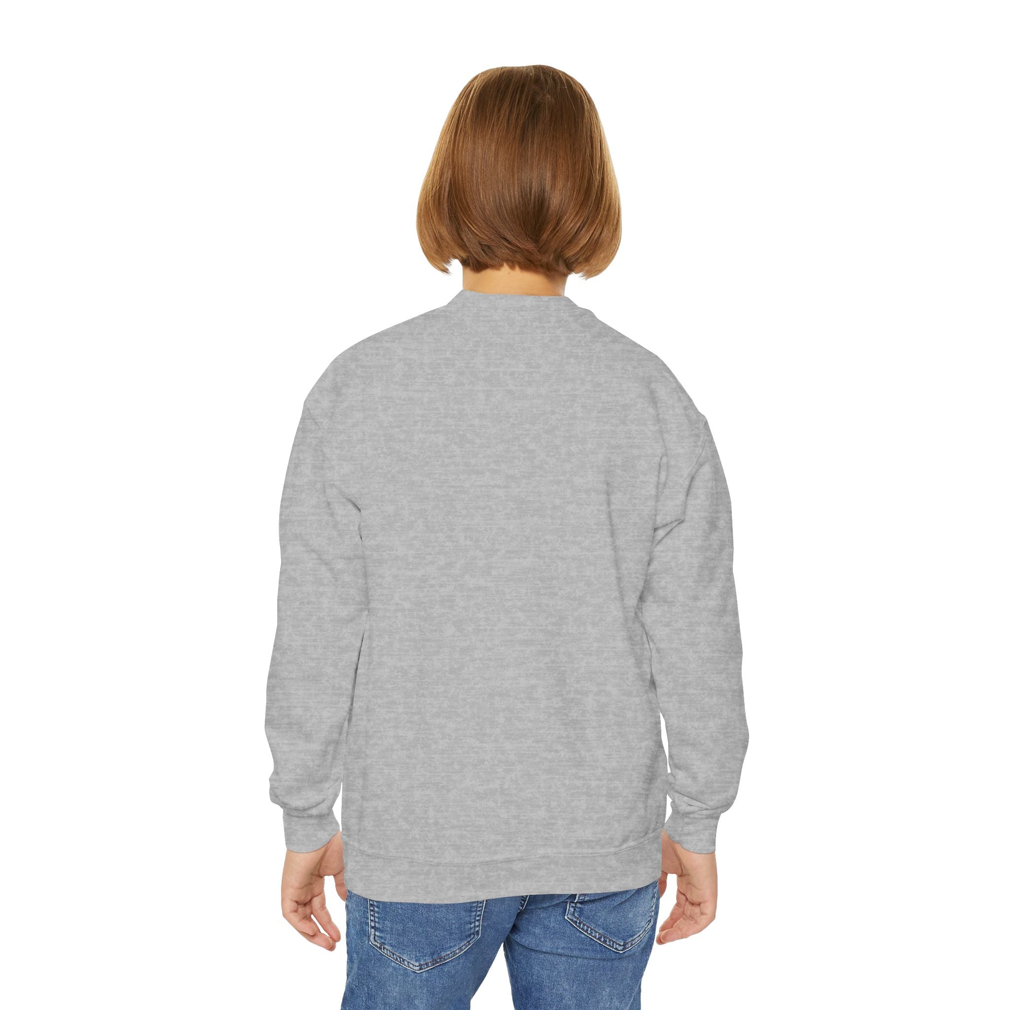 Thankful Grateful Blessed Youth Crewneck Sweatshirt