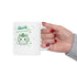 Kiss Me I'm Irish Cat Ceramic Mug