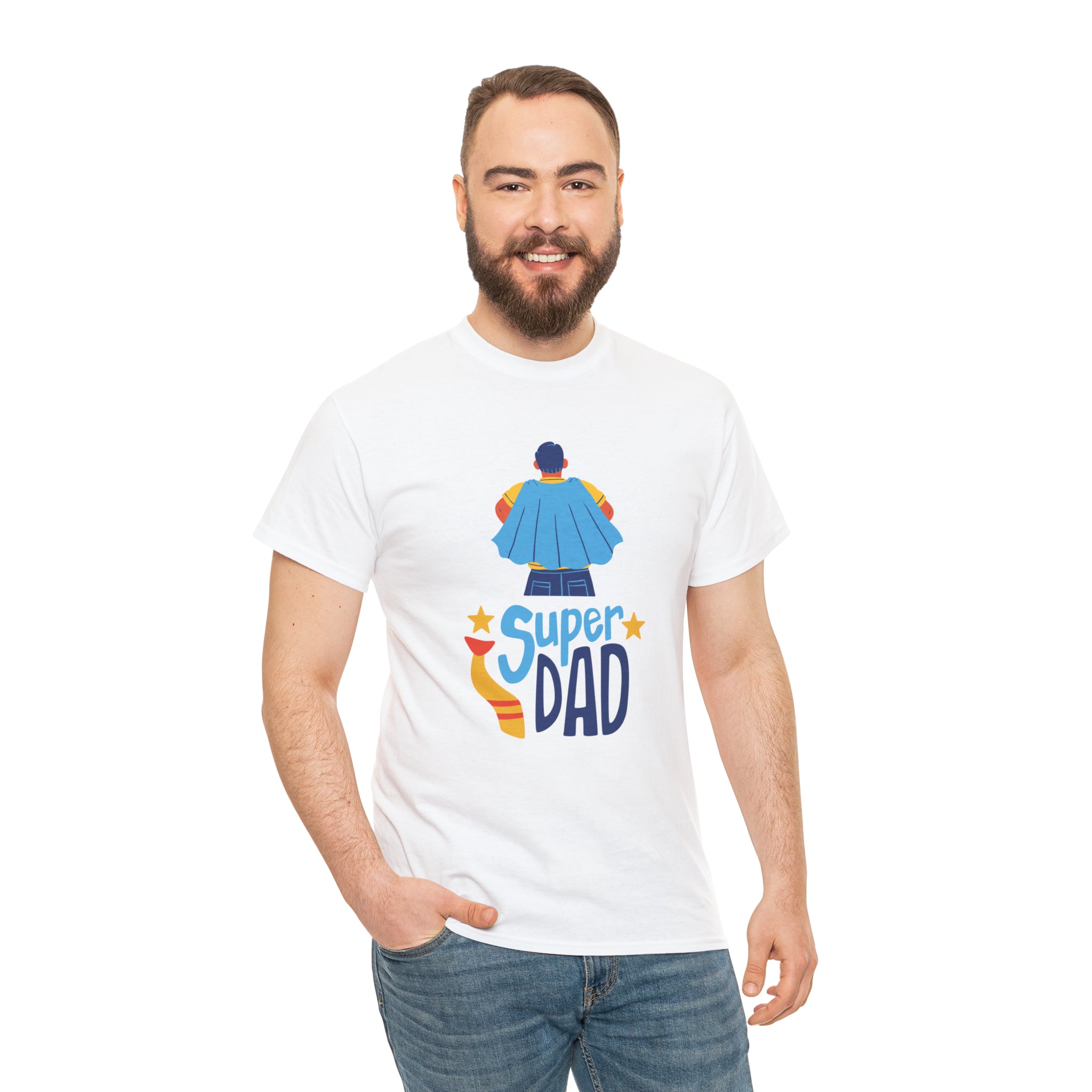 Super Dad Unisex Heavy Cotton Tee