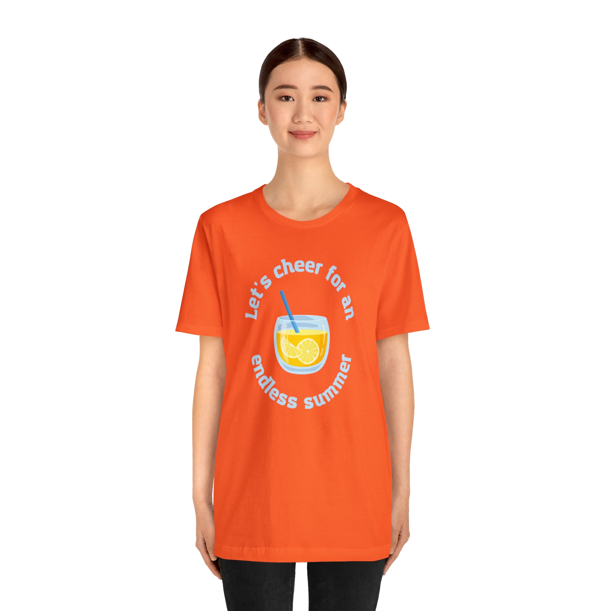 Let's  Cheer For An Endless Summer Unisex Jersey Short Sleeve Tee