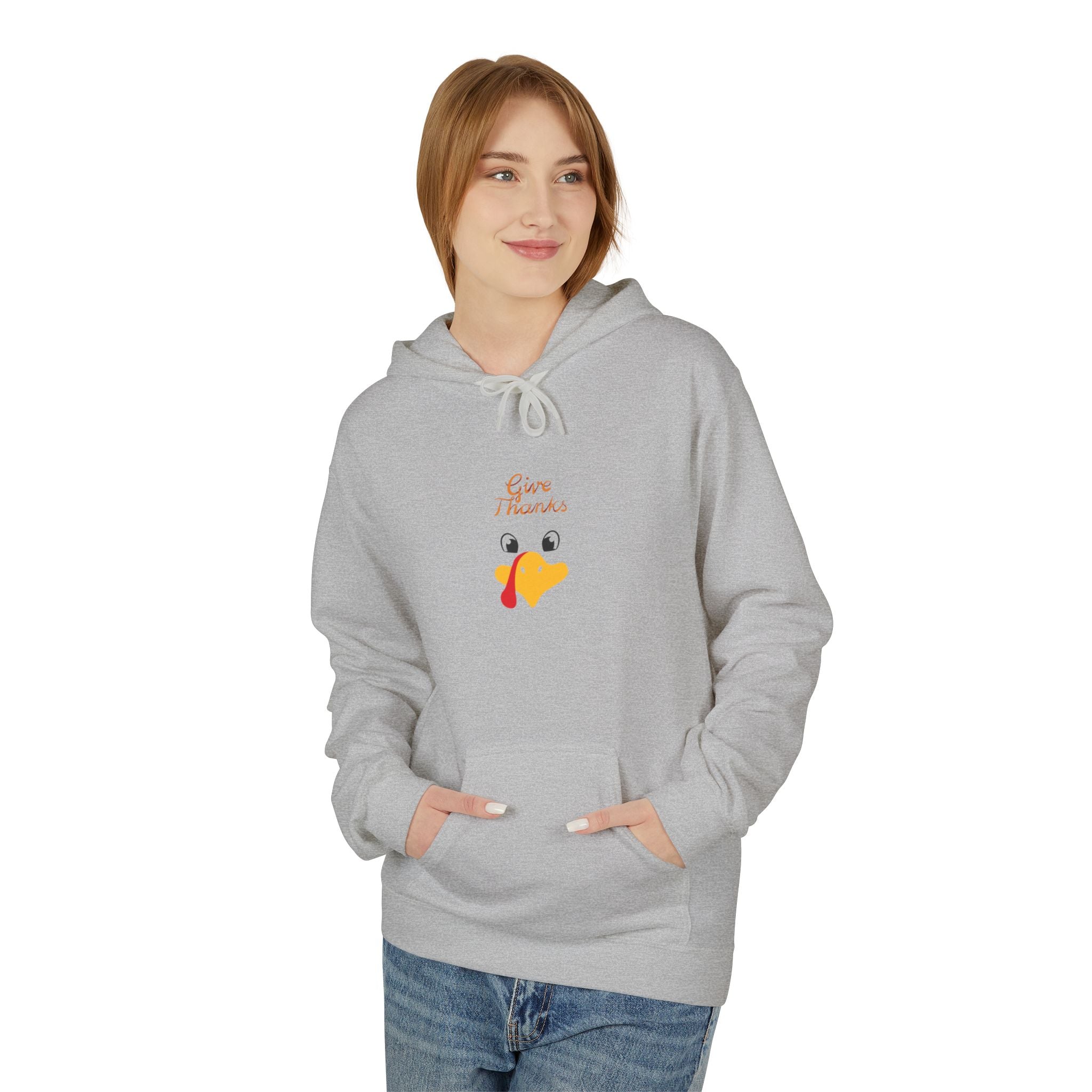 Give Thanks Unisex Midweight Softstyle Fleece Hoodie