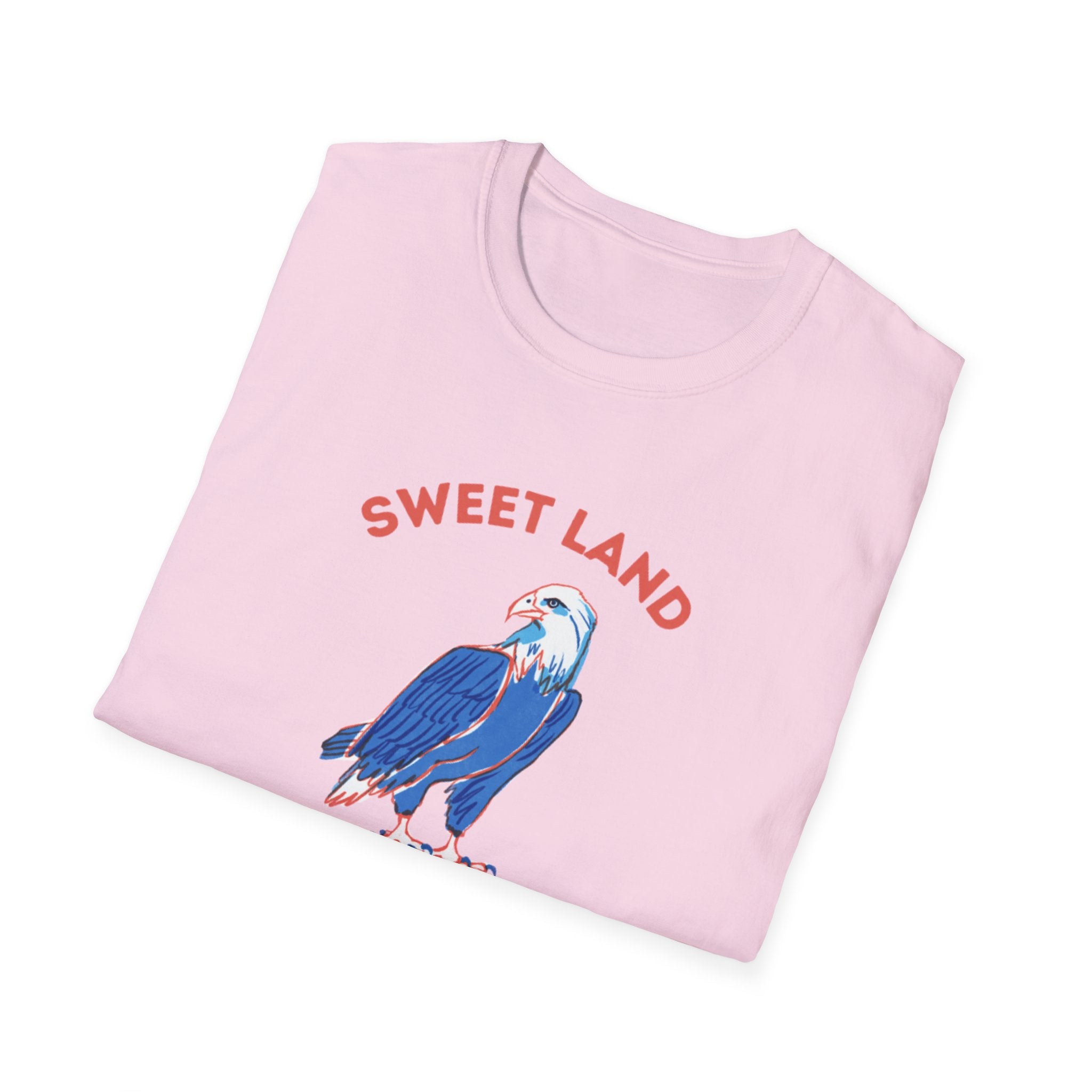 Sweet Land Of The Free Unisex Softstyle T-Shirt