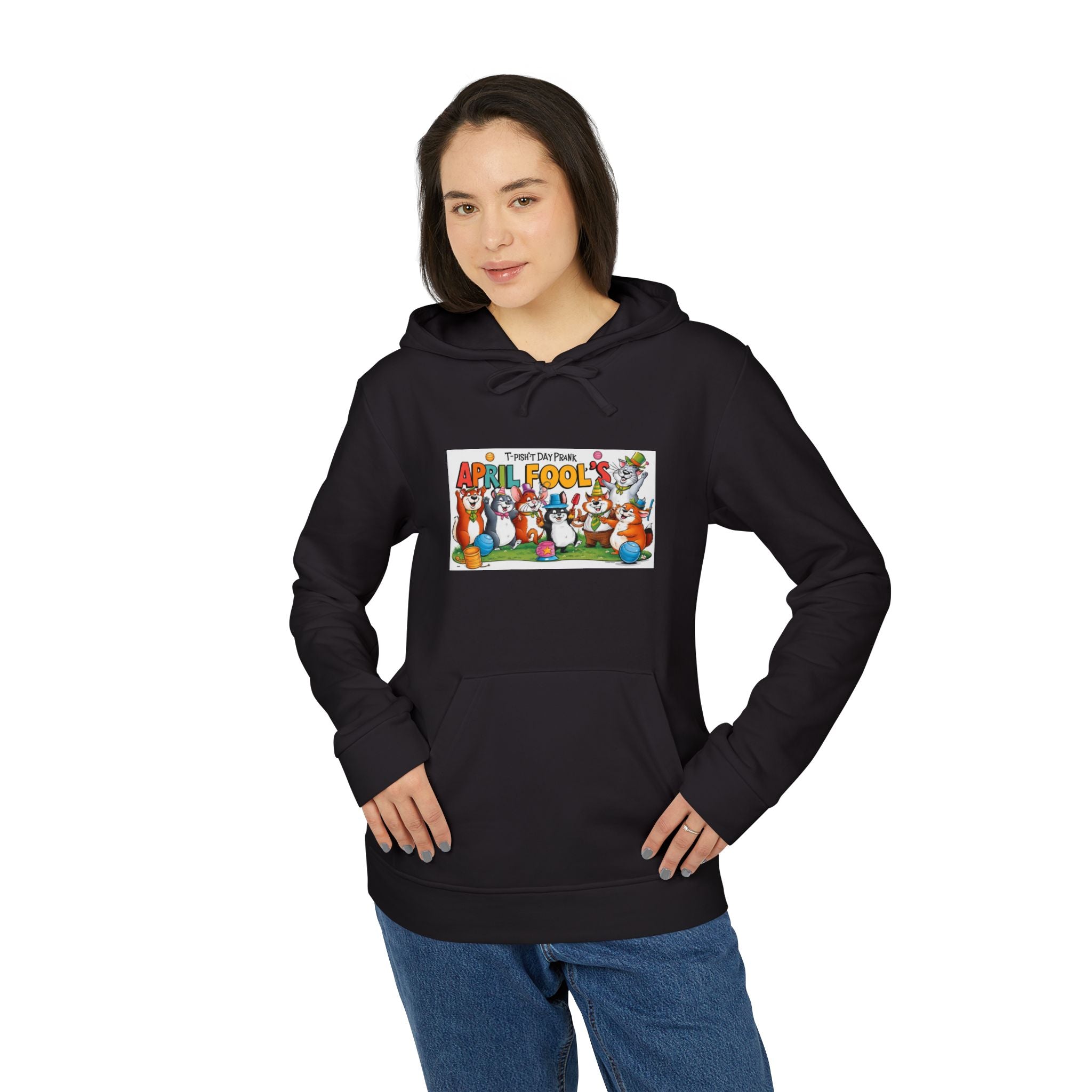 T-Pish'-T Day Prank Adidas Unisex Fleece Hoodie