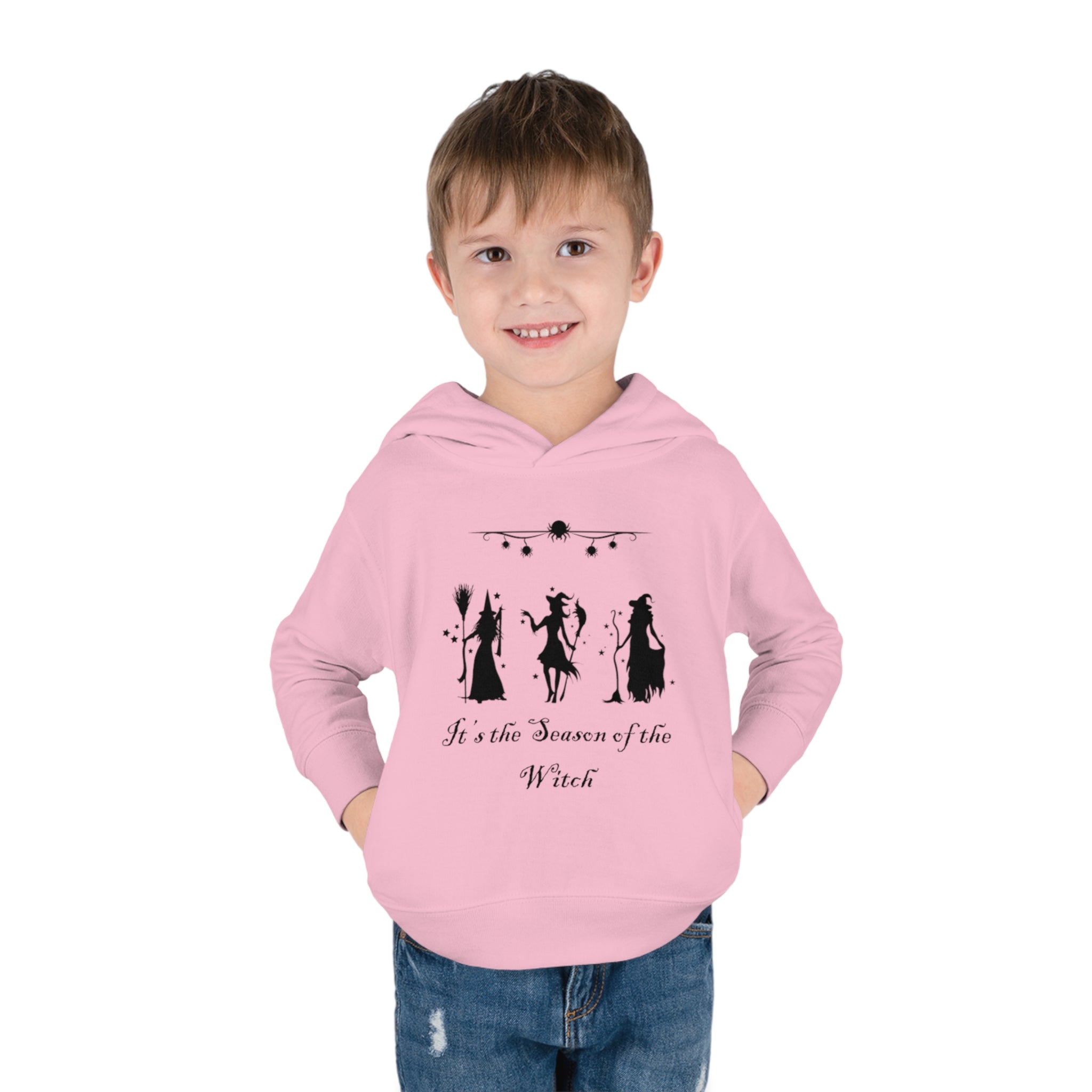 It's The Season of the Witch Toddler Pullover Fleece Hoodie