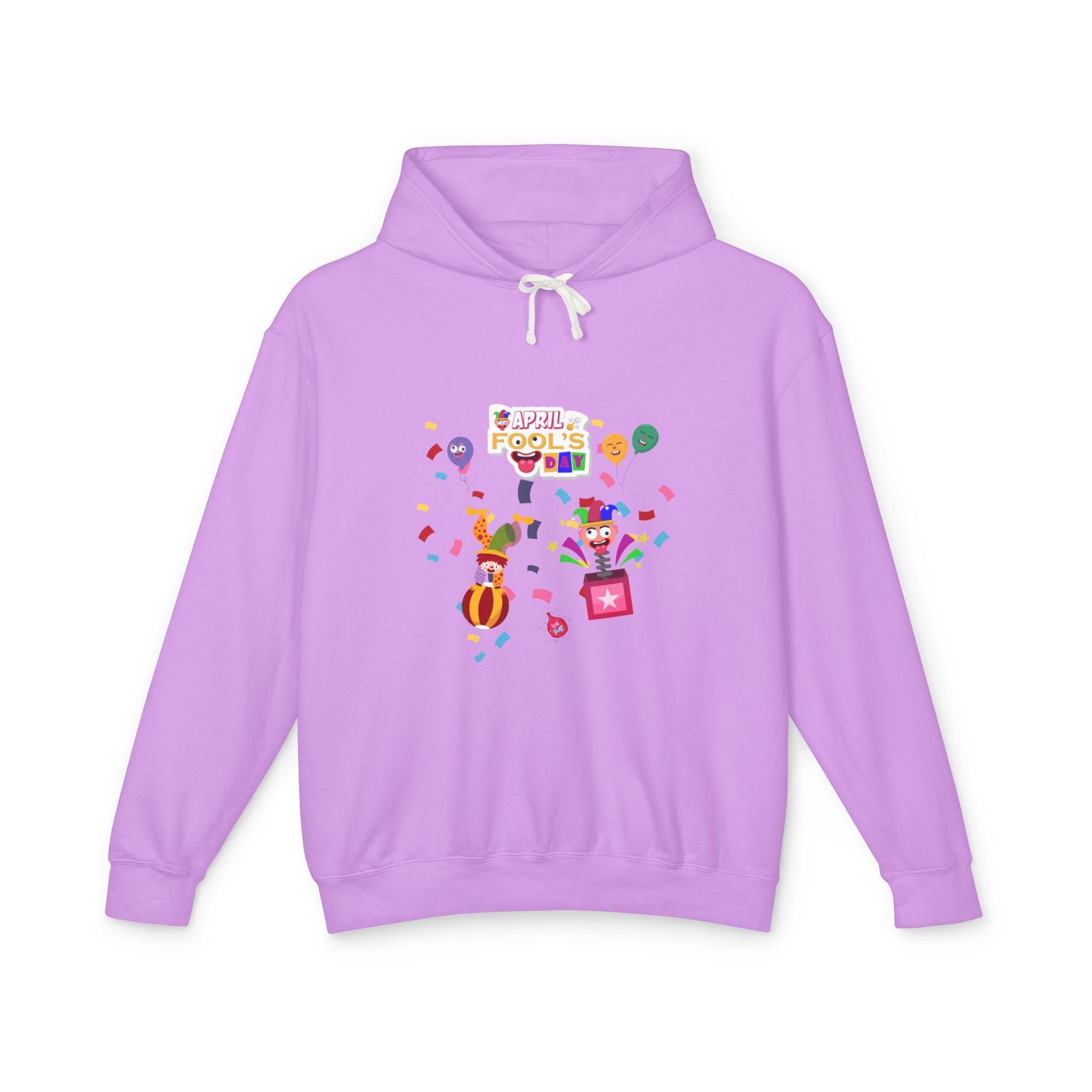 All April Fool's Day Unisex Lightweight Hooded Sweatshirt