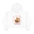 Gnome Happy Thanksgiving Crop Hoodie