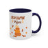 Autumn Vibes Accent Coffee Mug (11, 15oz)