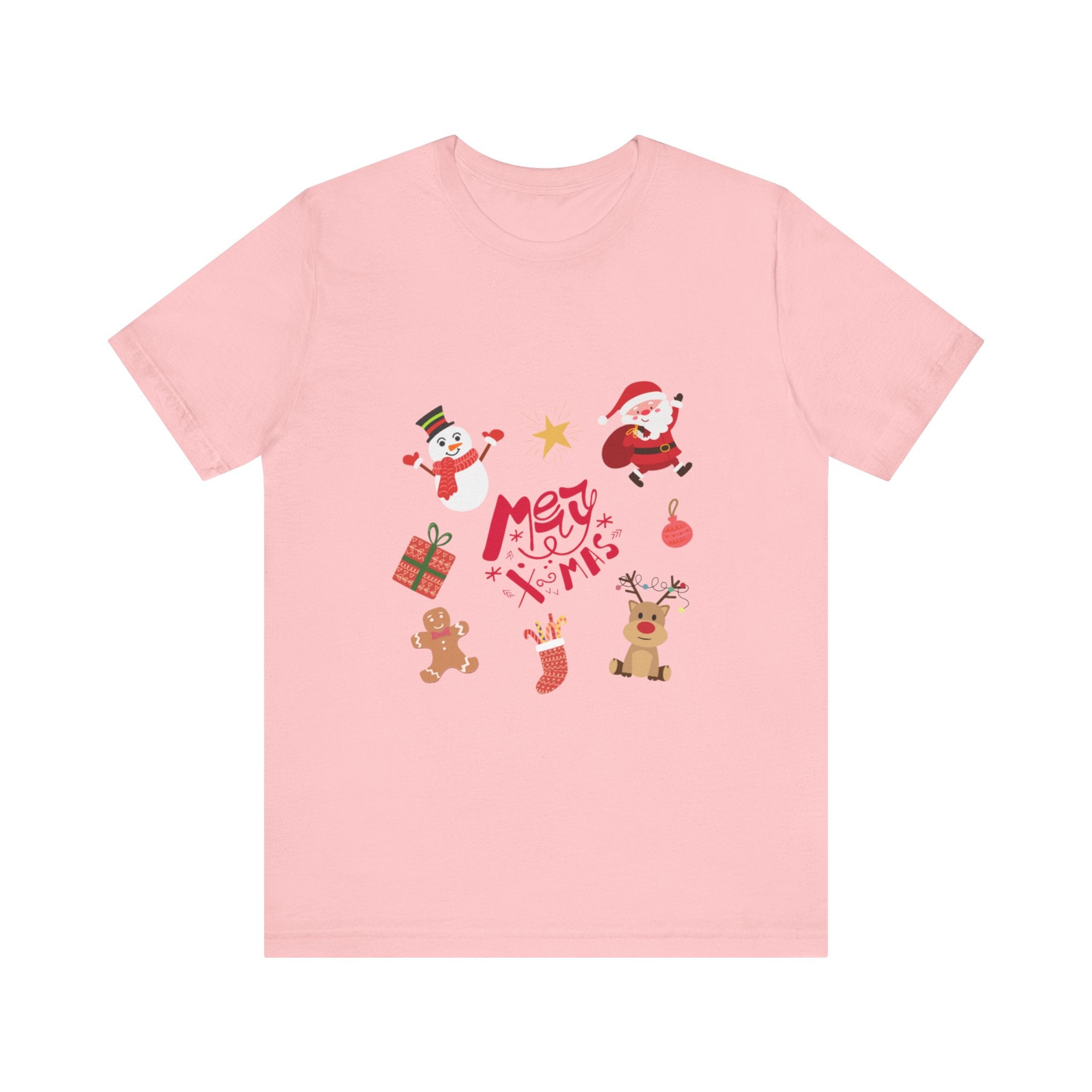 Merry Christmas Crew Unisex Jersey Short Sleeve Tee