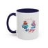 Splash 4th Of July Accent Coffee Mug (11, 15oz)