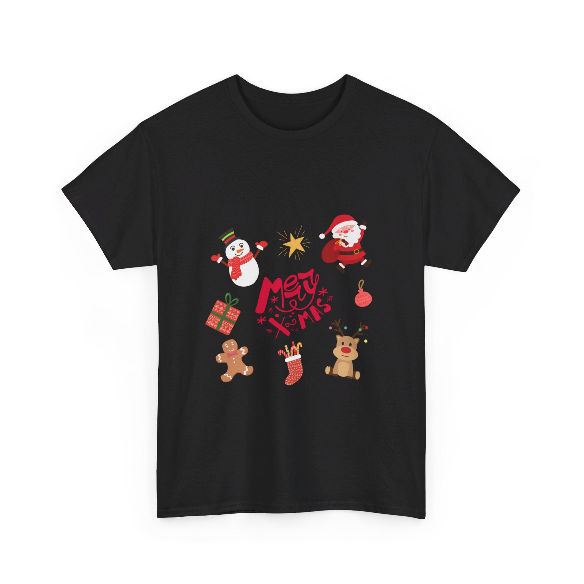 Merry Christmas Crew Unisex Heavy Cotton Tee