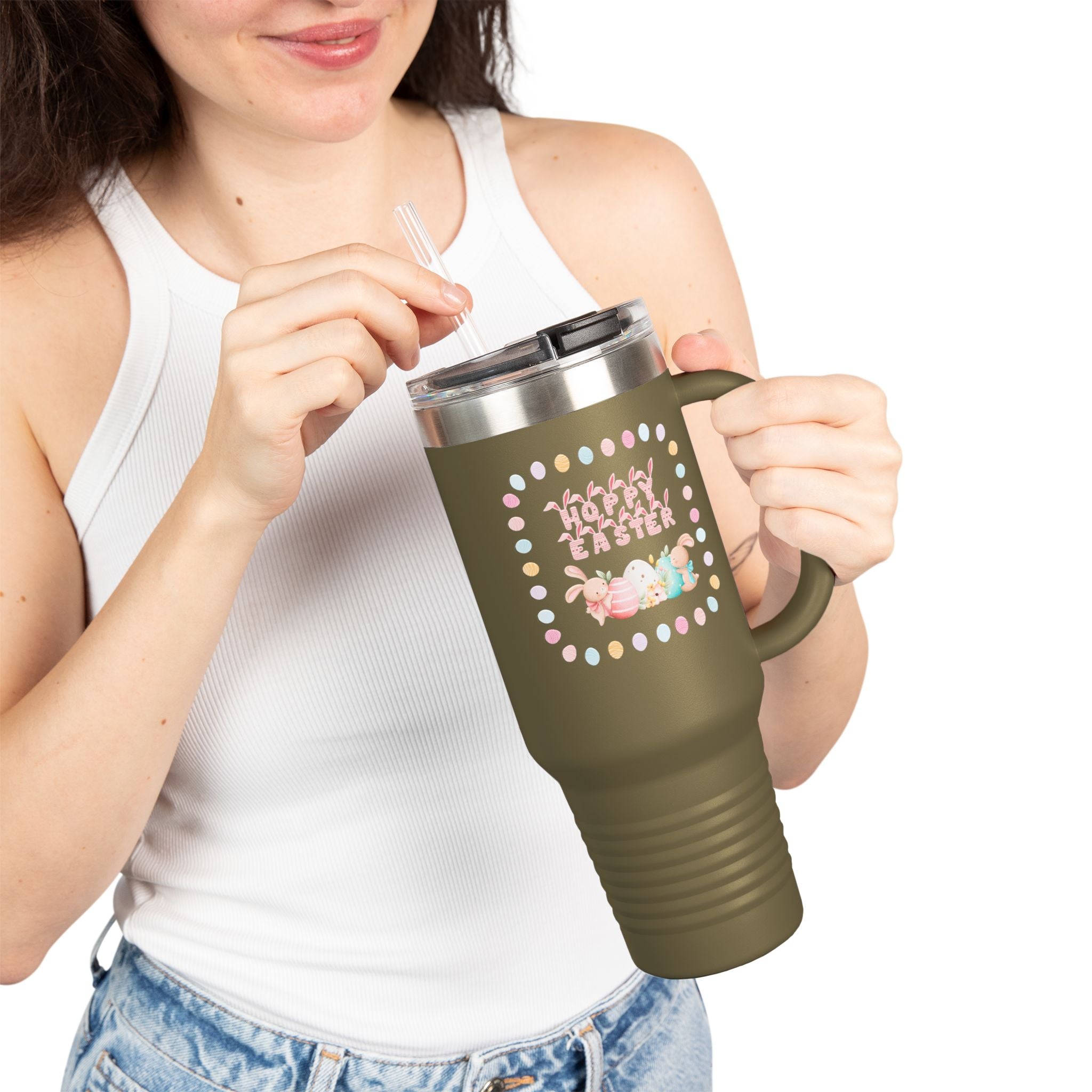 Hoppy Easter Insulated Travel Mug - 40oz