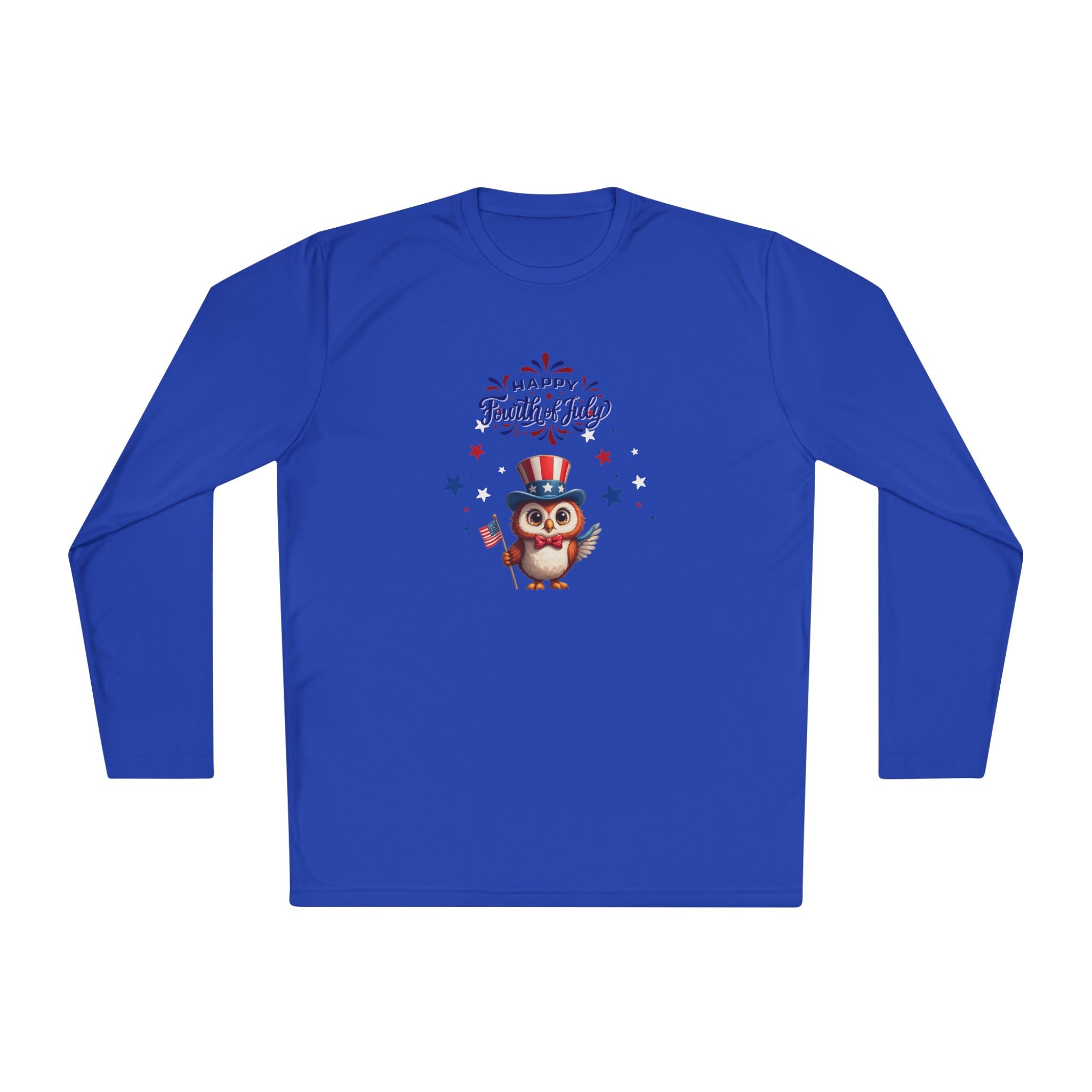 American Eagle Happy 4th of July Unisex Lightweight Sleeve Tee