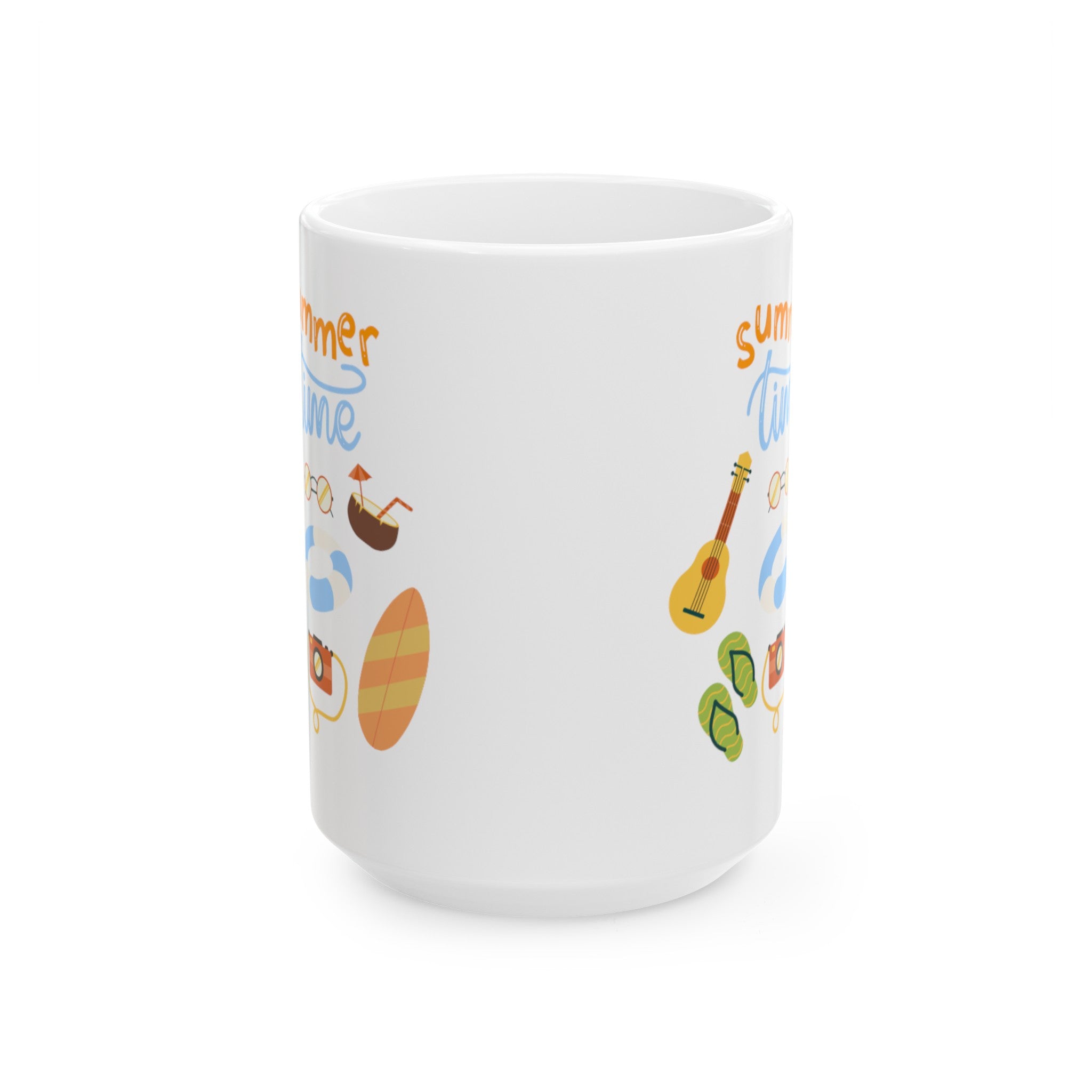 Summertime Fun Ceramic Mug, (11oz, 15oz)